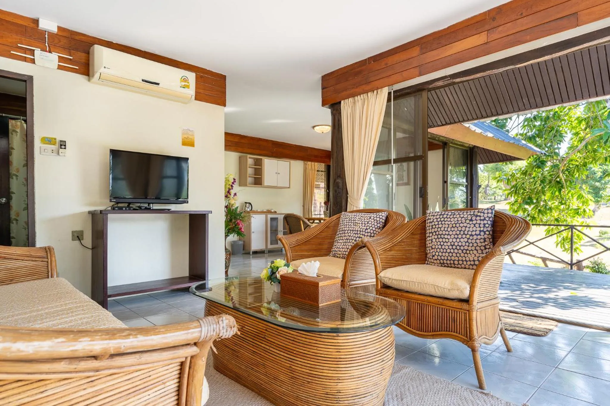 Living room in Pung-Waan Resort