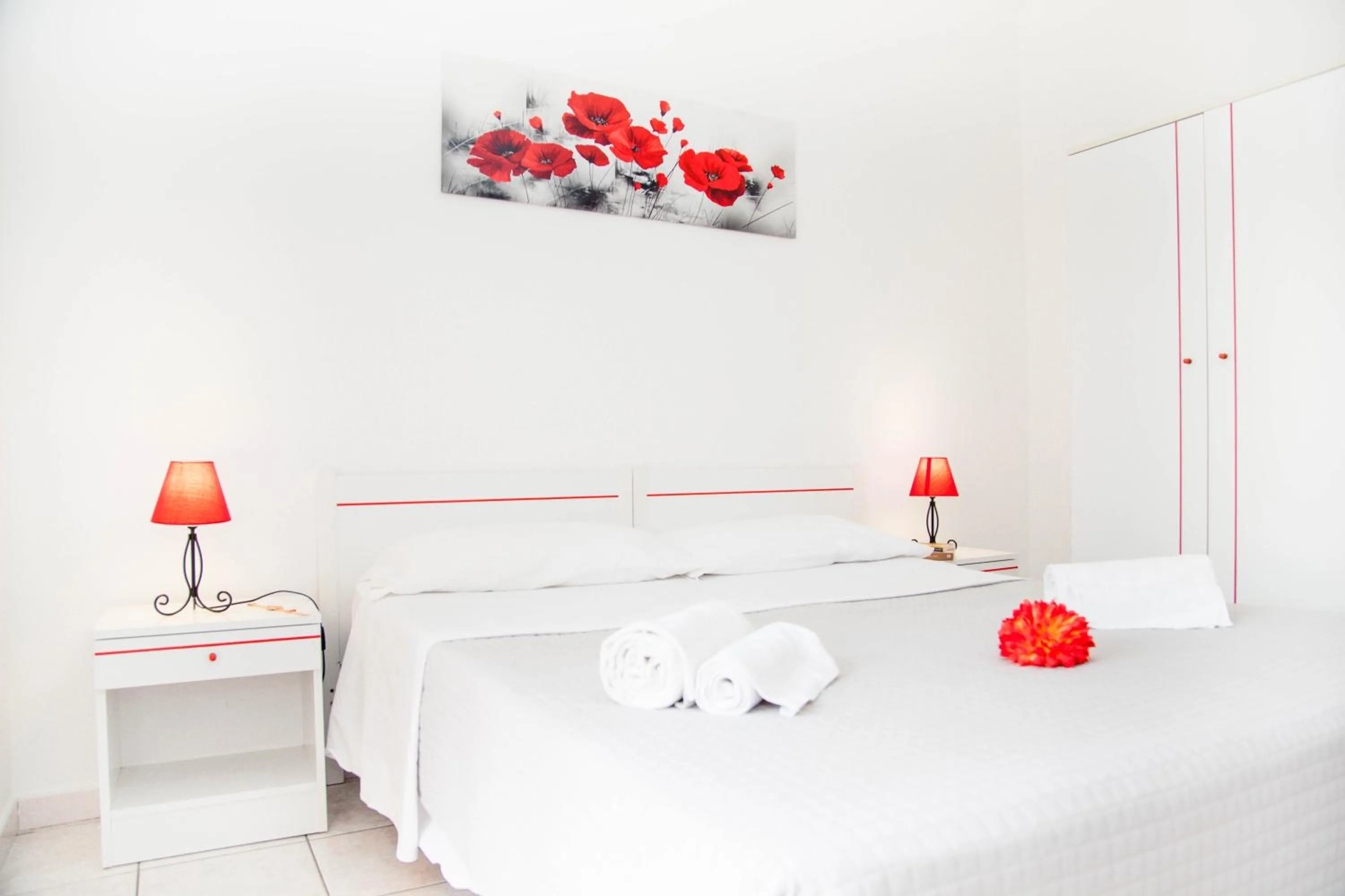 Bedroom, Bed in Casa Vacanze Cau