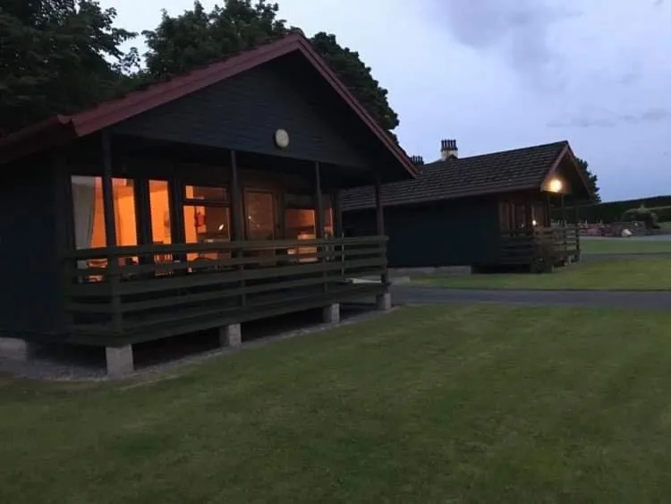 Night in Logierait Pine Lodges