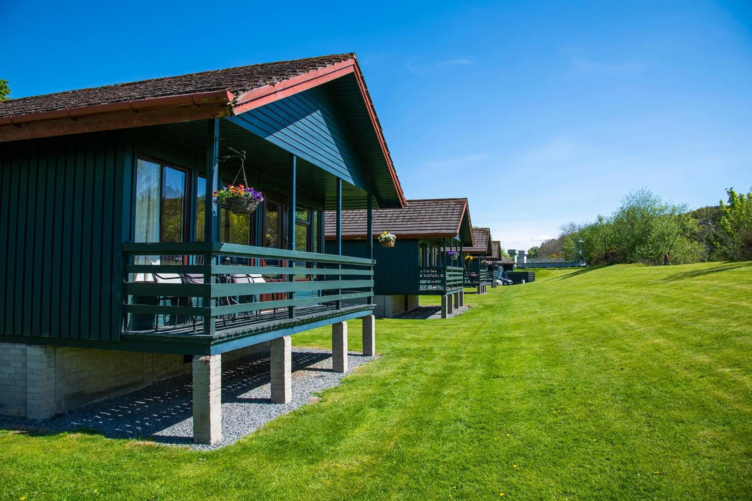 Day in Logierait Pine Lodges