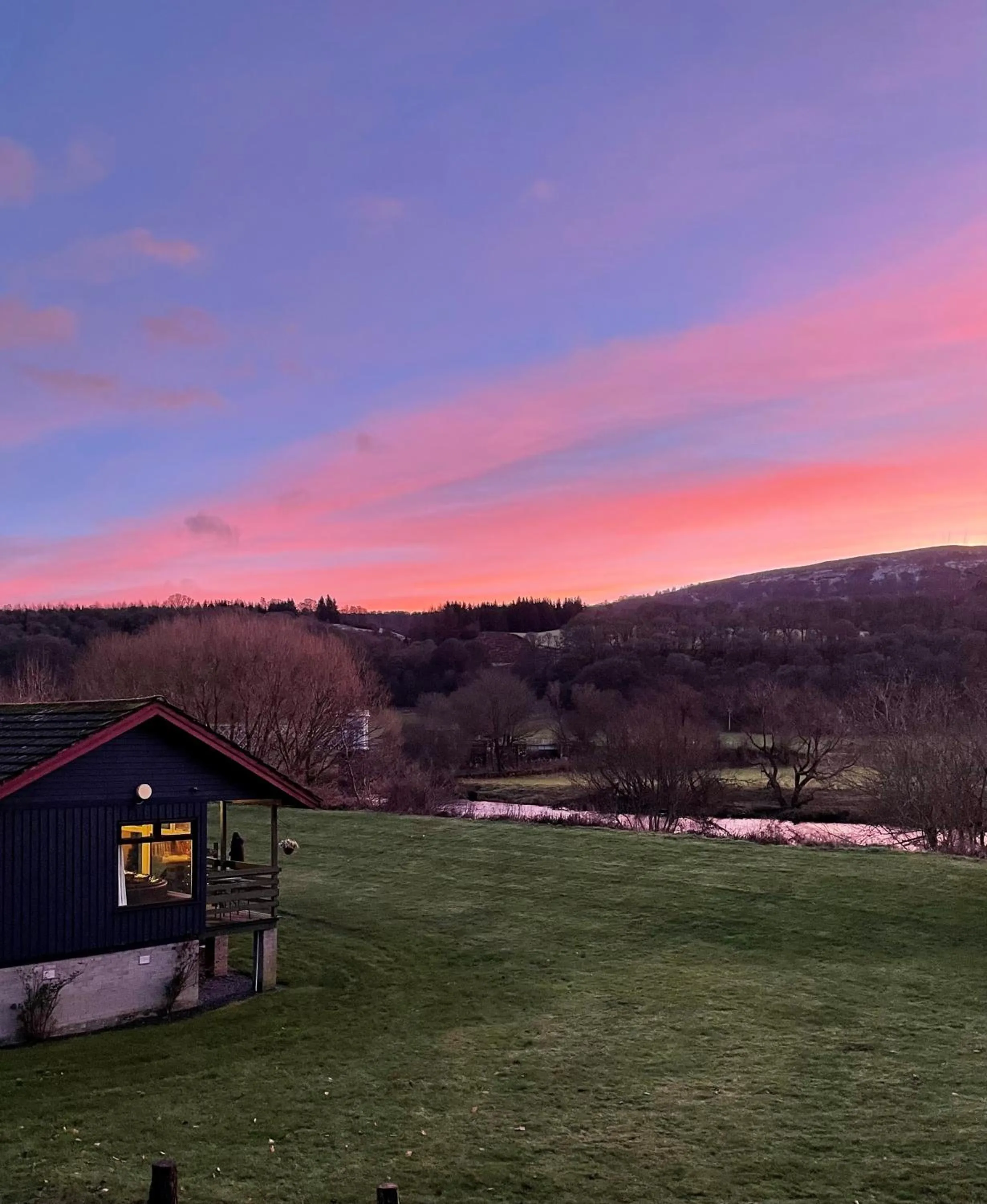 View (from property/room) in Logierait Pine Lodges