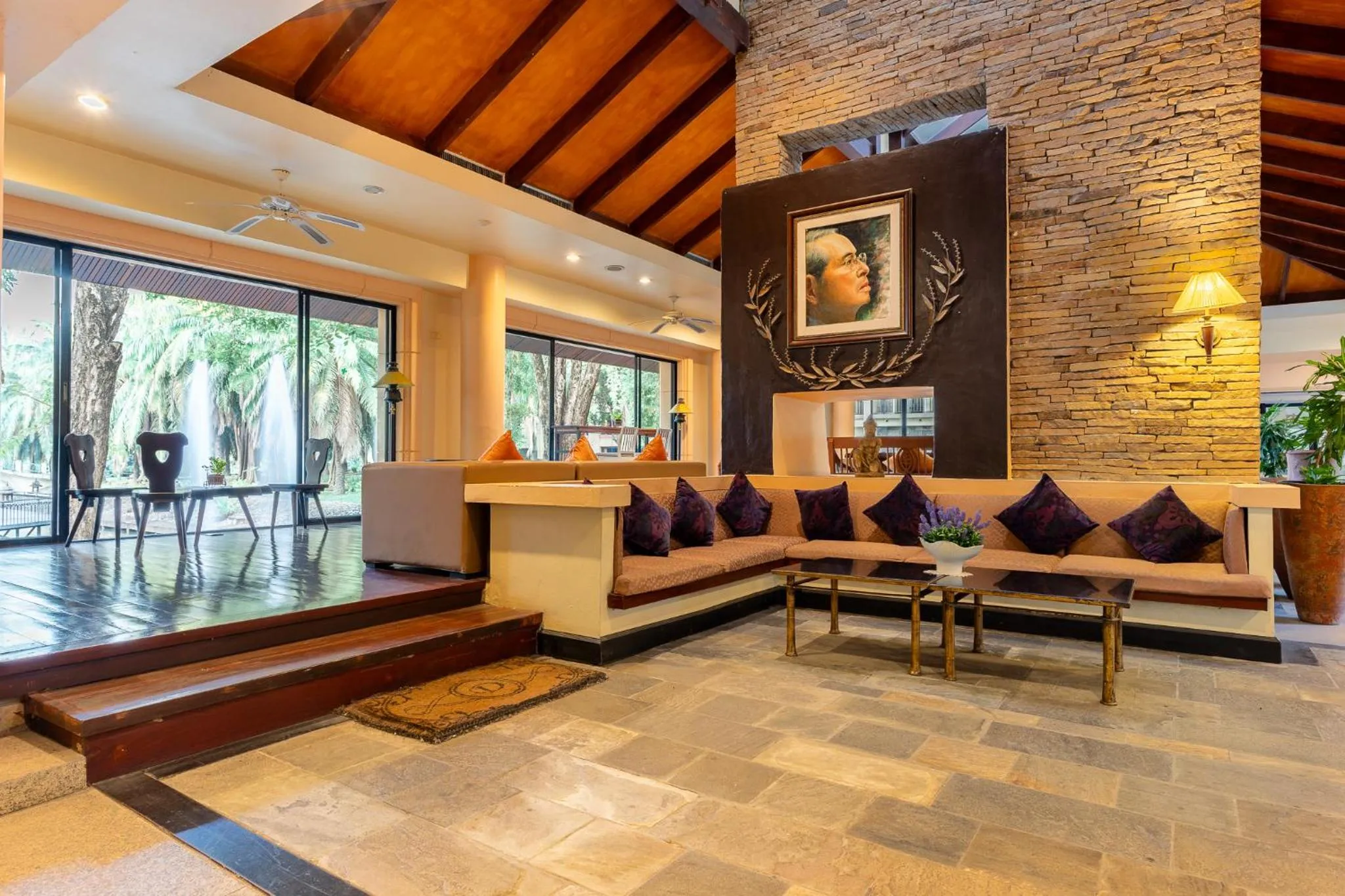 Lobby or reception in Pung-Waan Resort & Spa