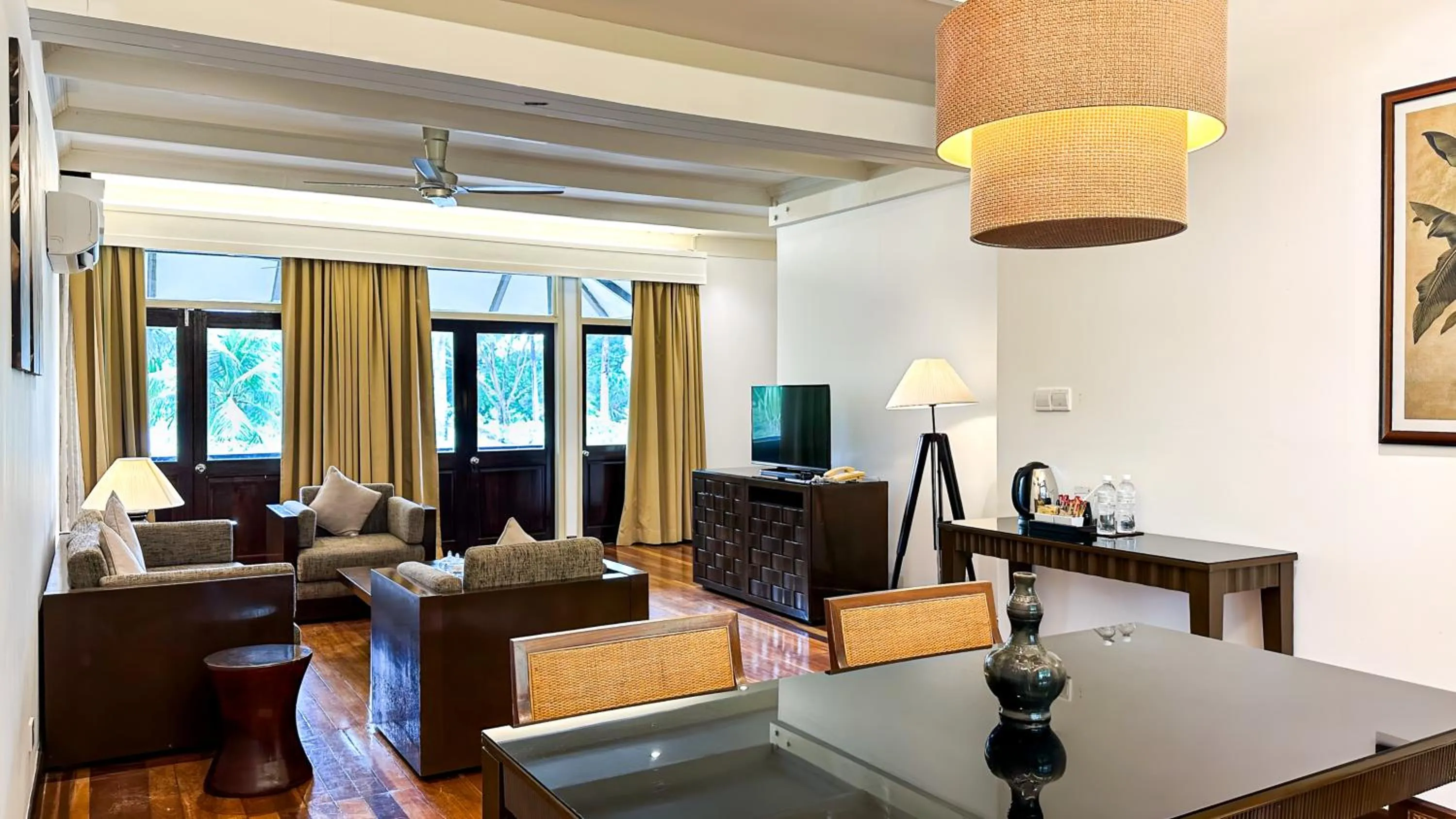 Living room in Rebak Island Resort & Marina, Langkawi 大自然 野生动物与美食爱好者的天堂