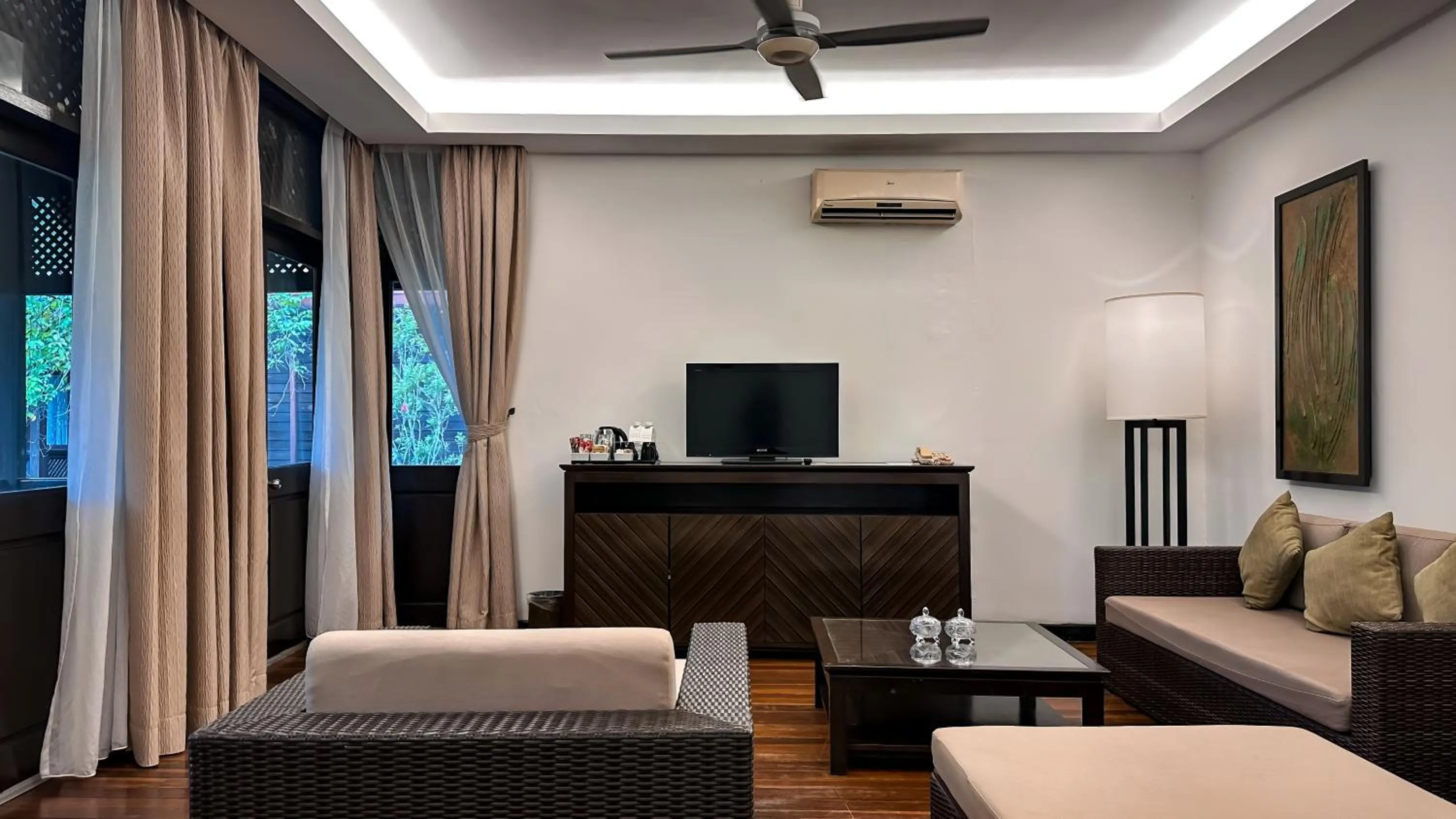 Living room in Rebak Island Resort & Marina, Langkawi 大自然 野生动物与美食爱好者的天堂