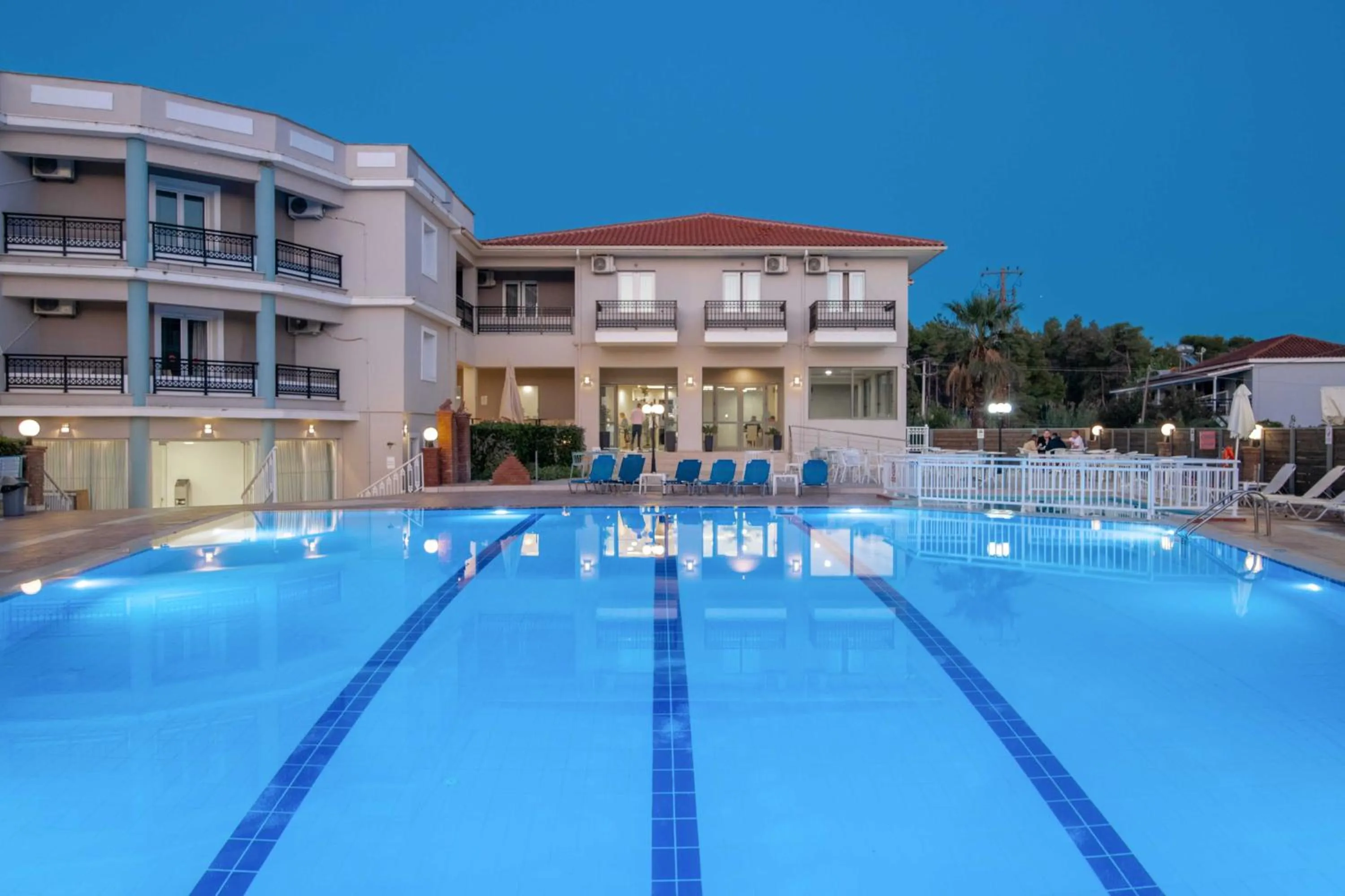 Property building in Karras Hotel