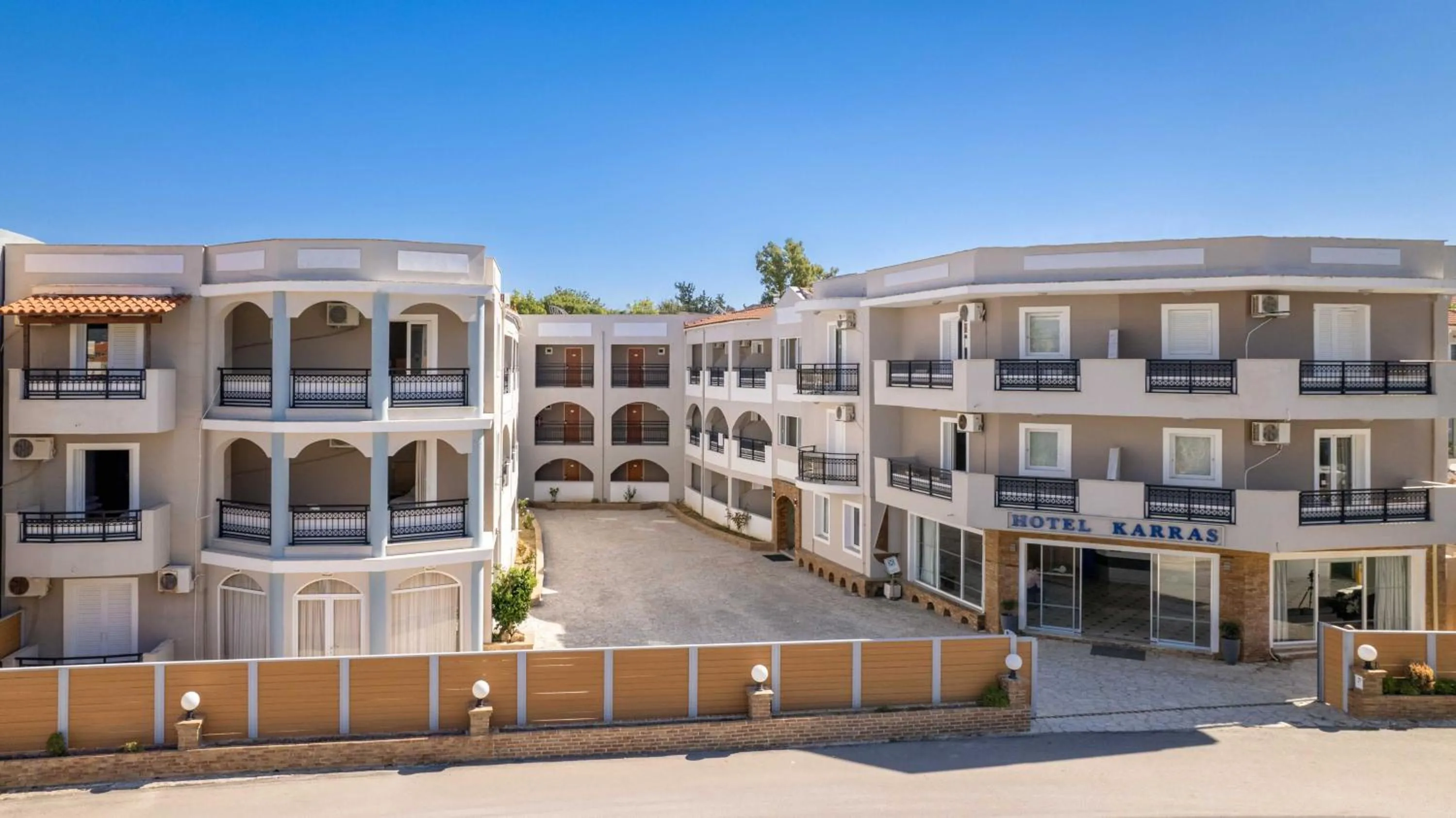 Property building in Karras Hotel