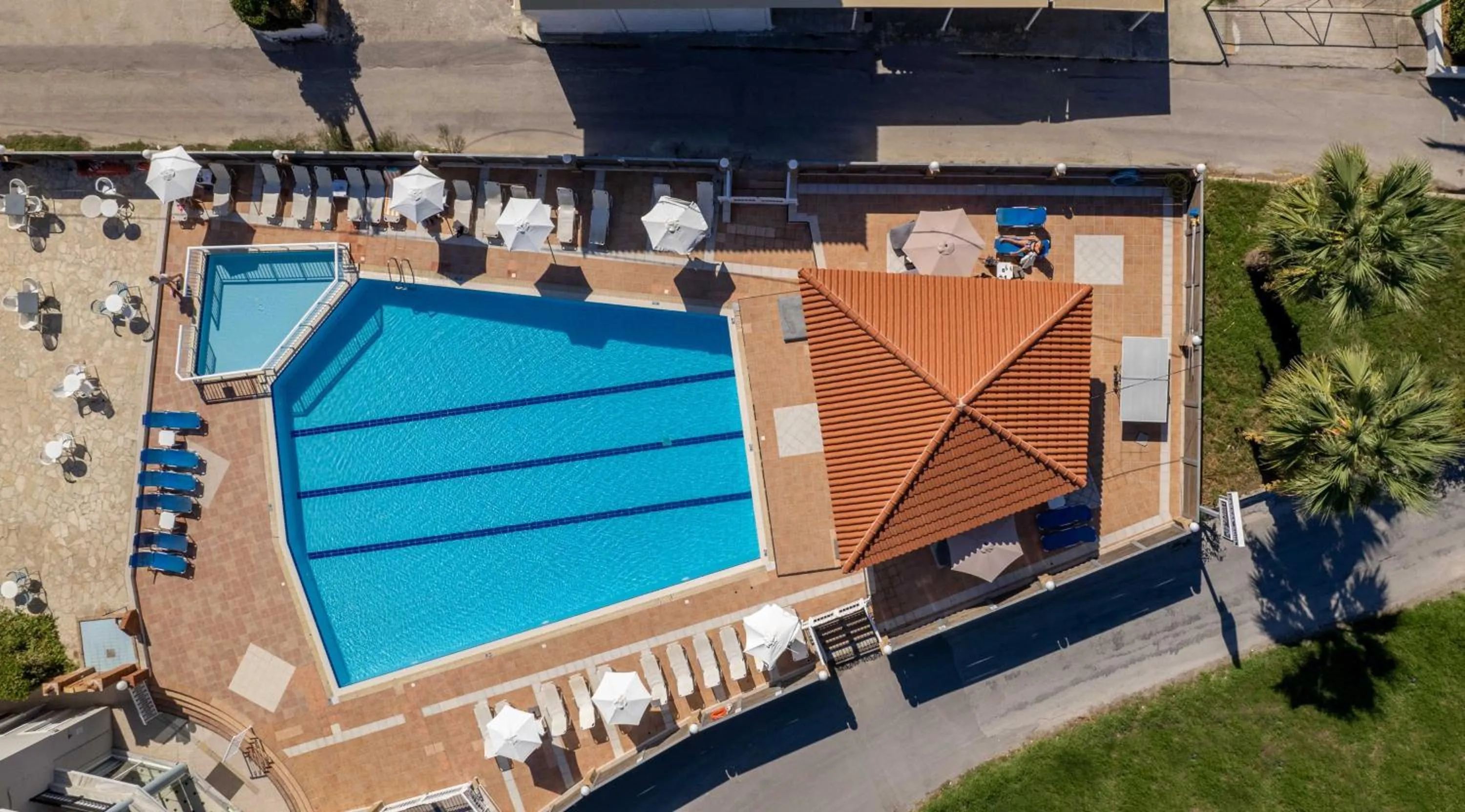 Property building in Karras Hotel