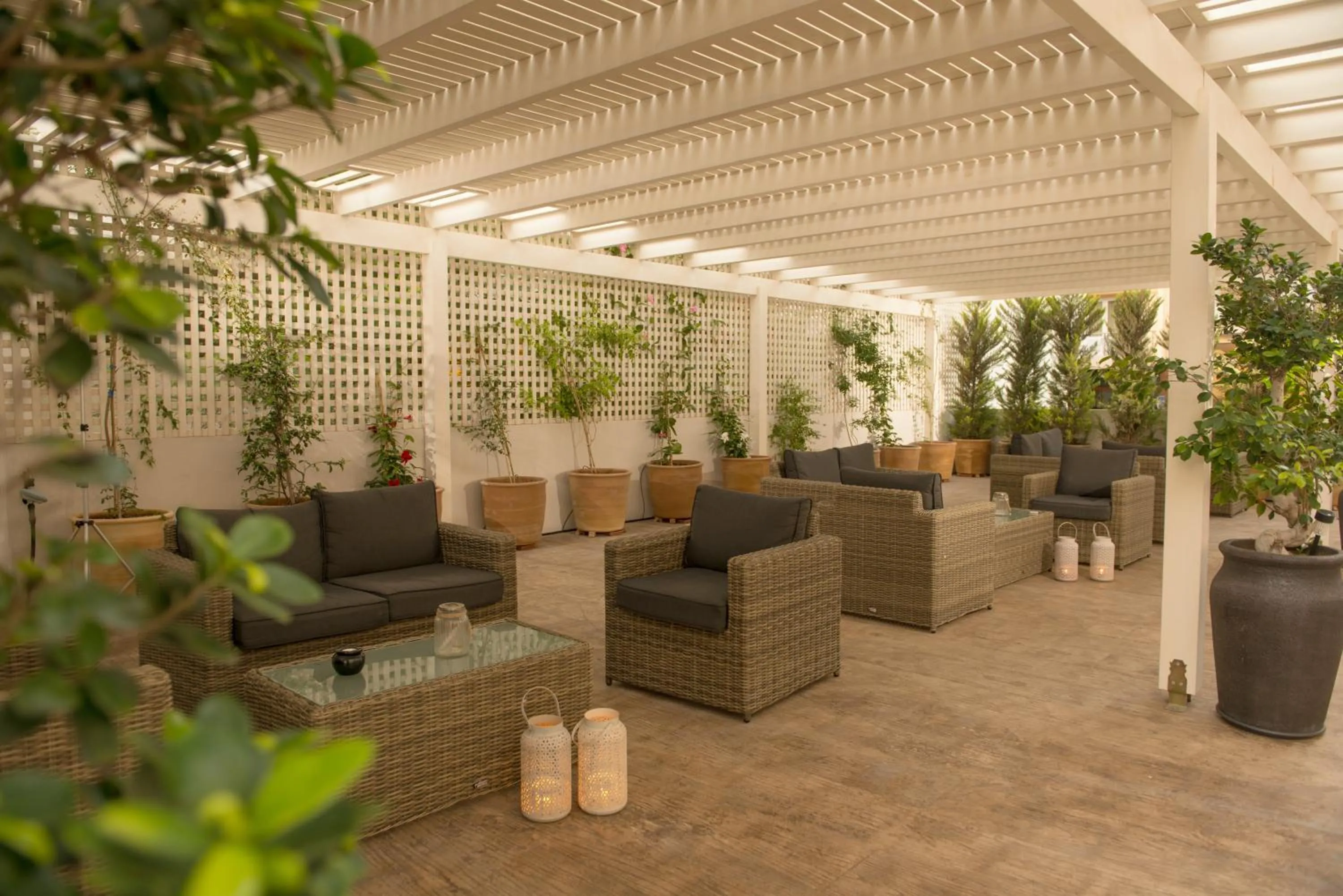 Patio in Irini Hotel