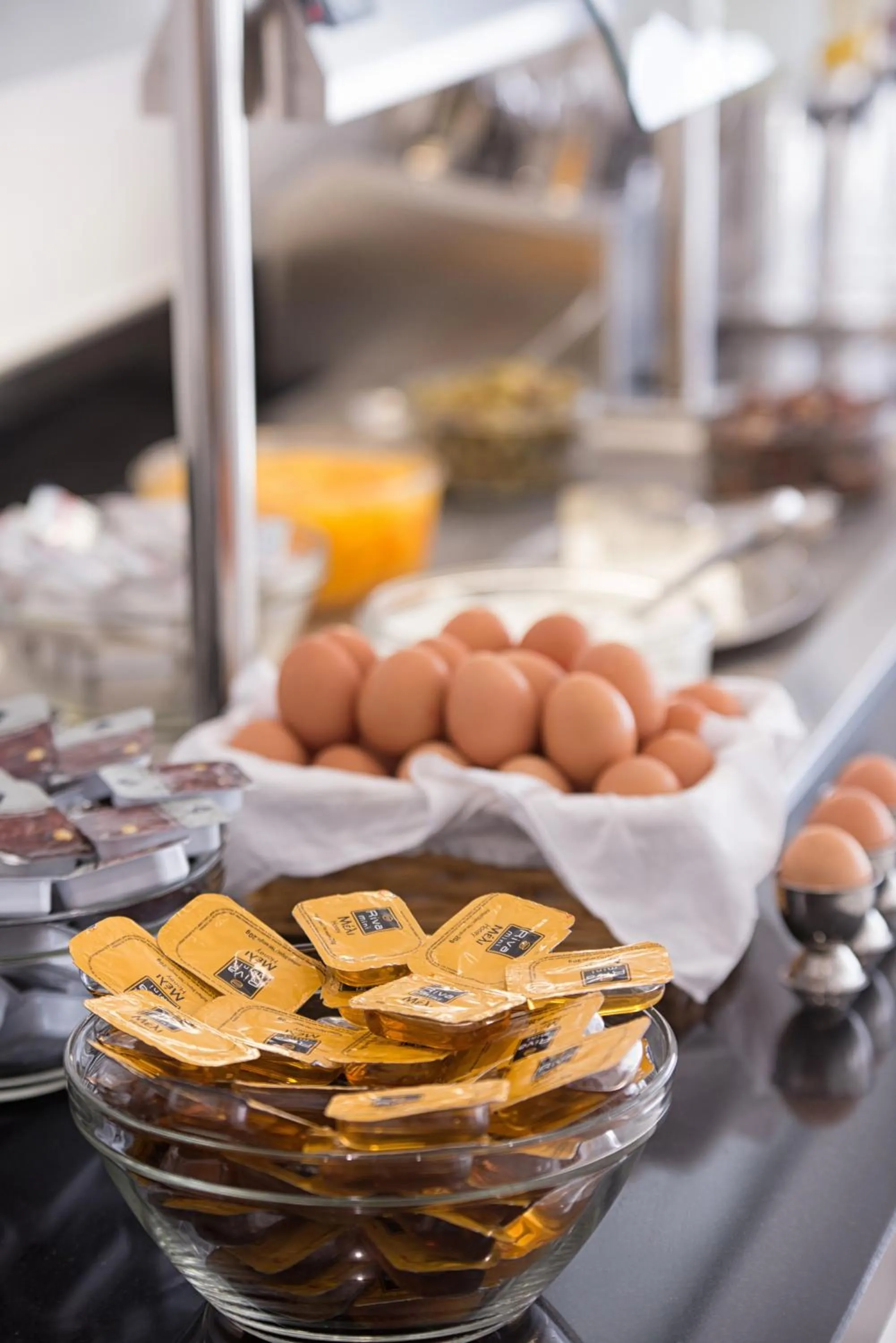 Food close-up in Irini Hotel