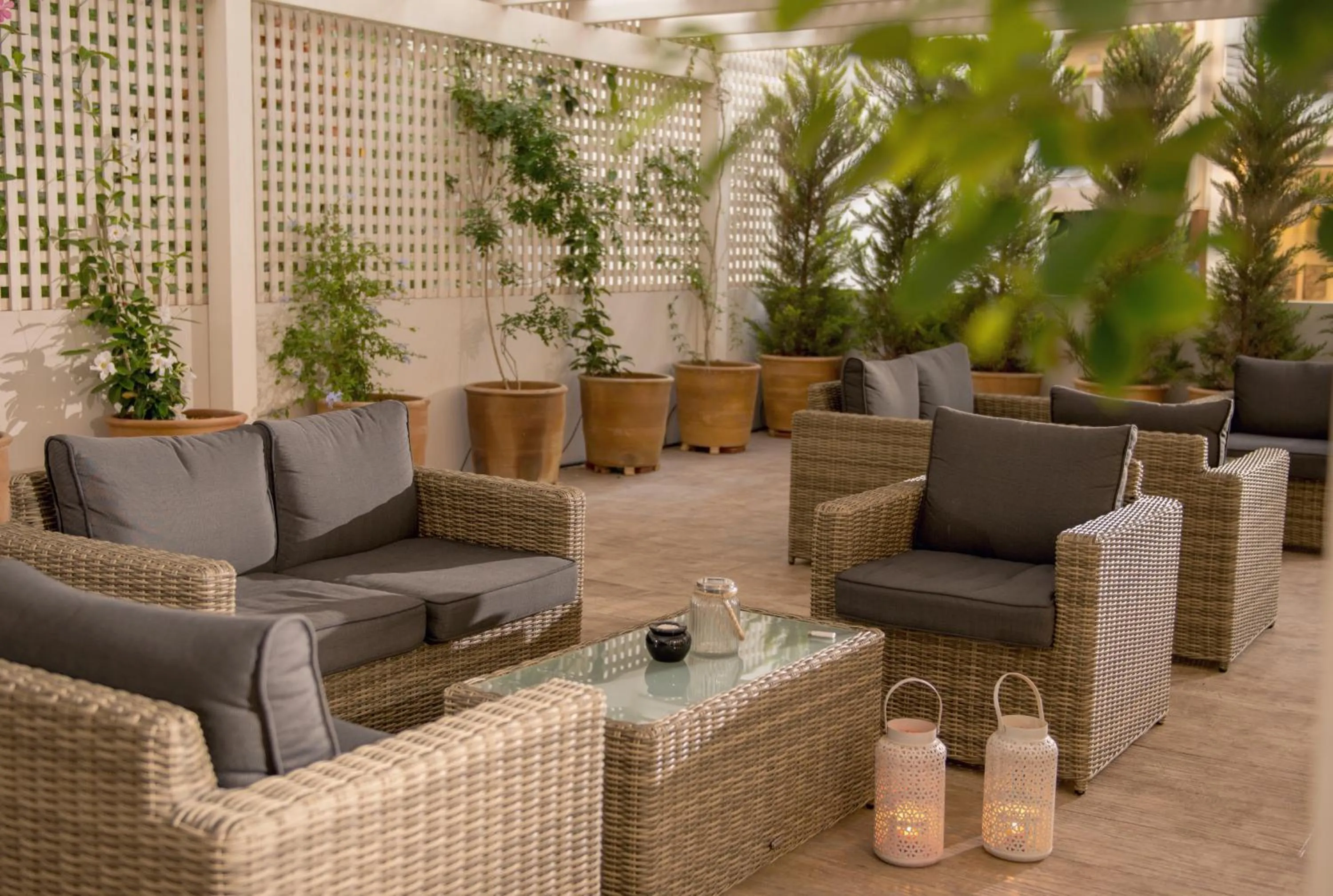 Patio in Irini Hotel