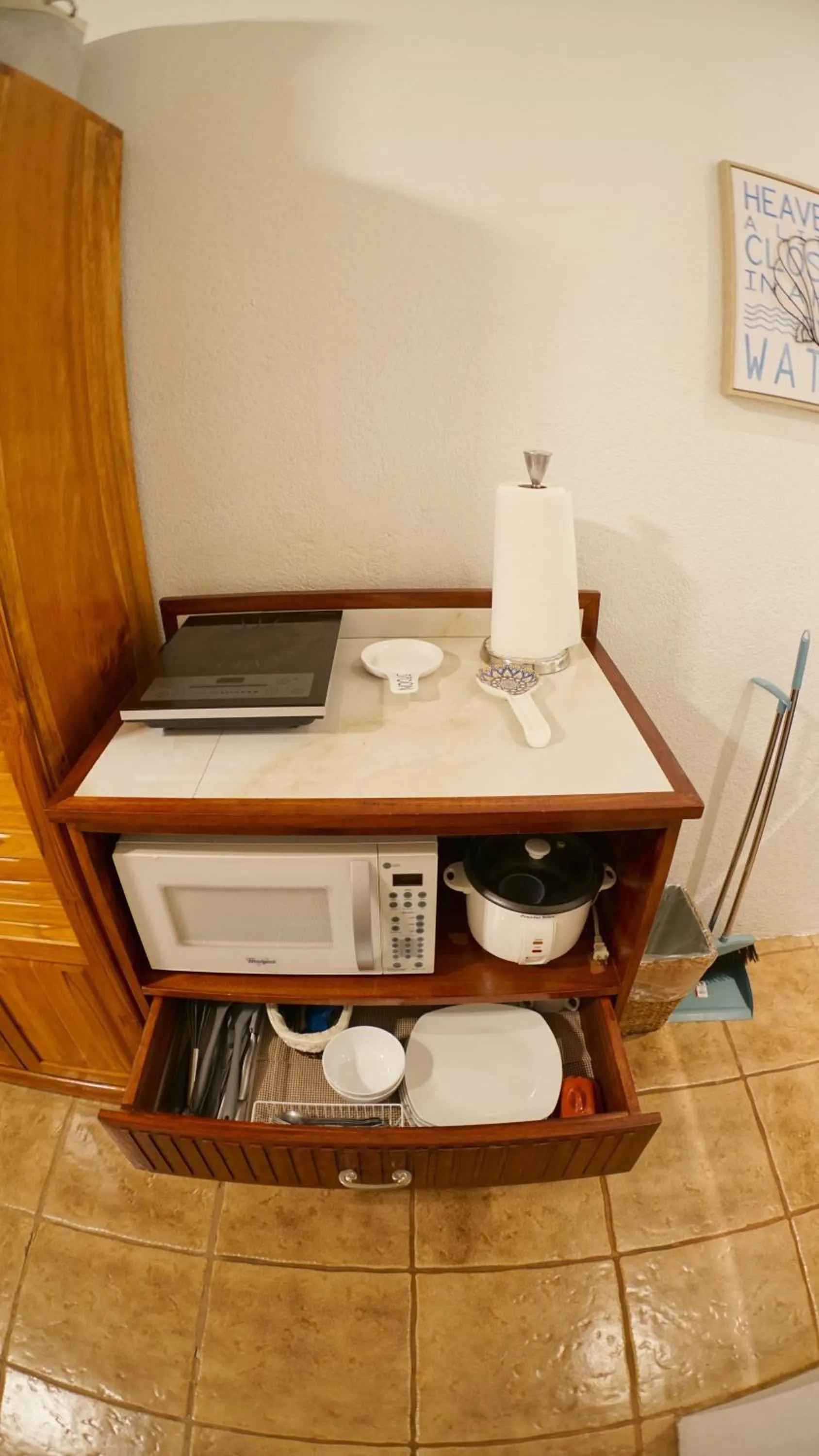 Kitchen or kitchenette in Villas Welcome to Heaven