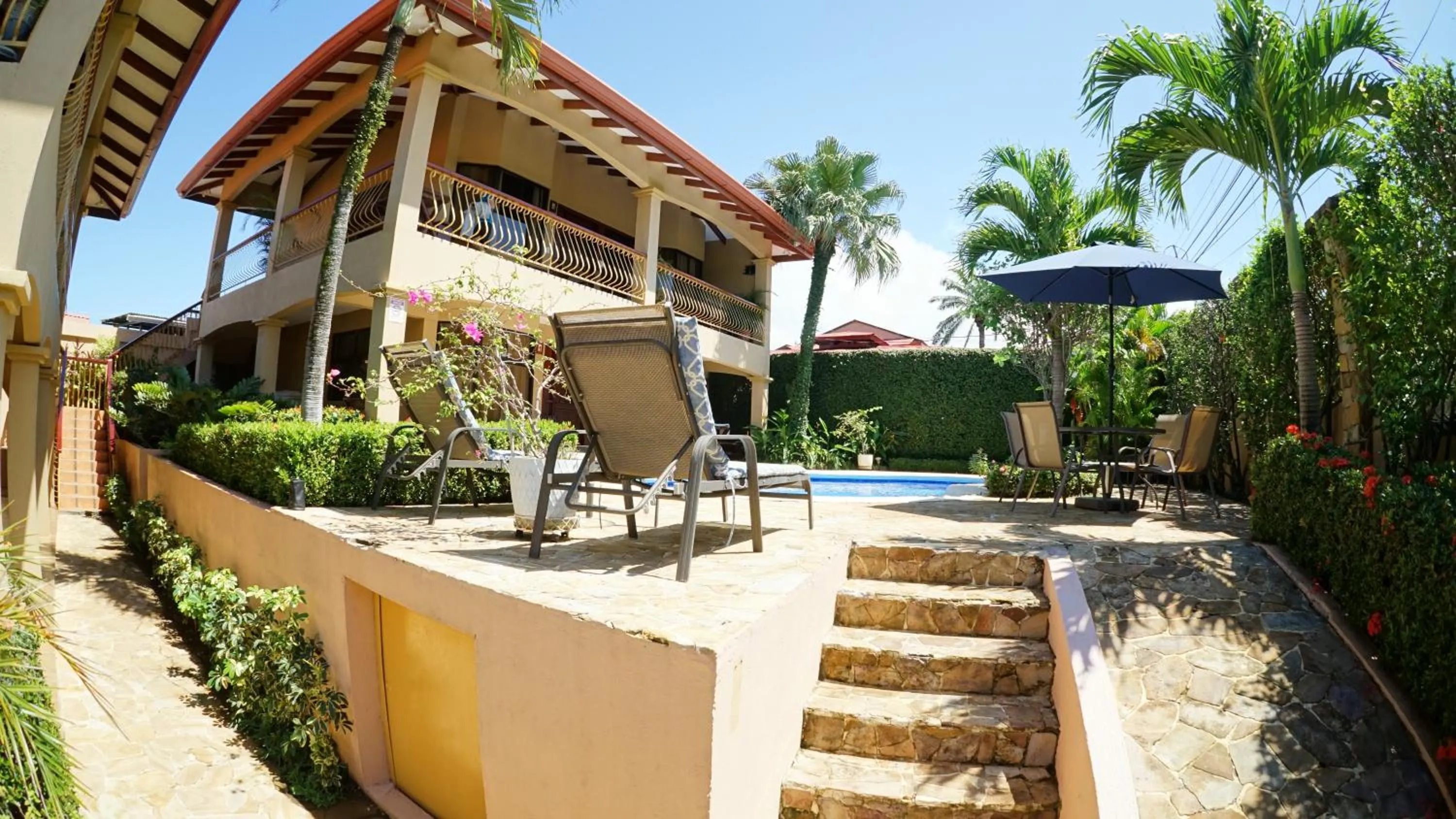 Garden in Villas Welcome to Heaven