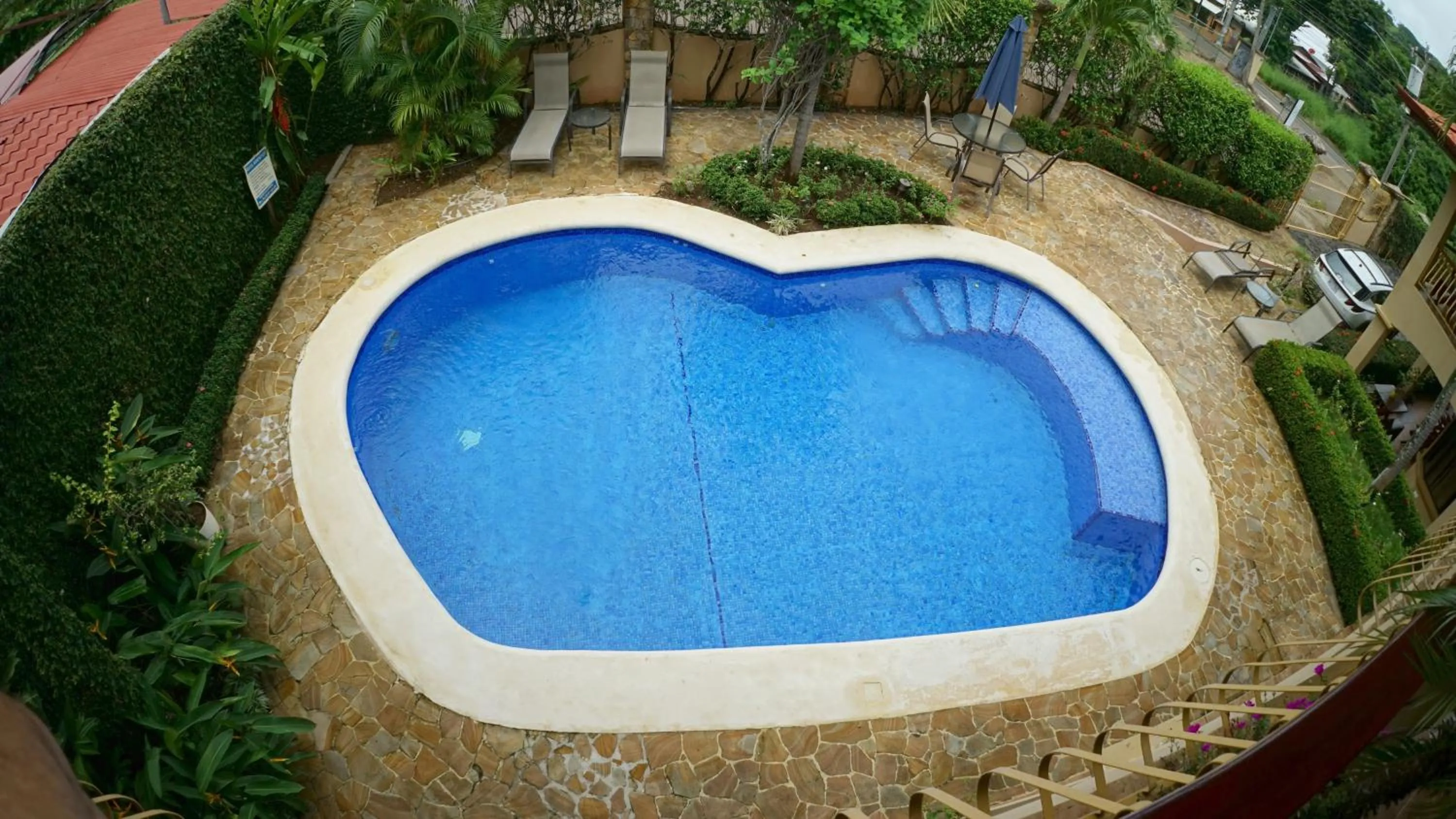 Pool view in Villas Welcome to Heaven