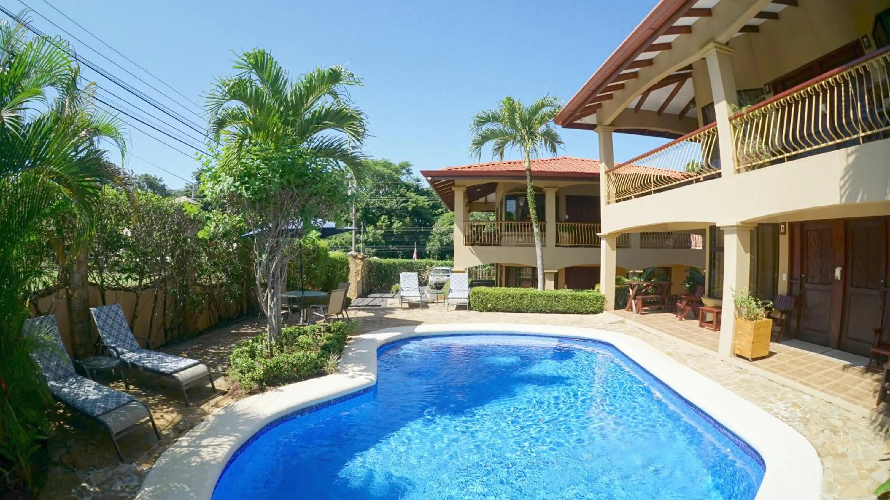 Garden view in Villas Welcome to Heaven