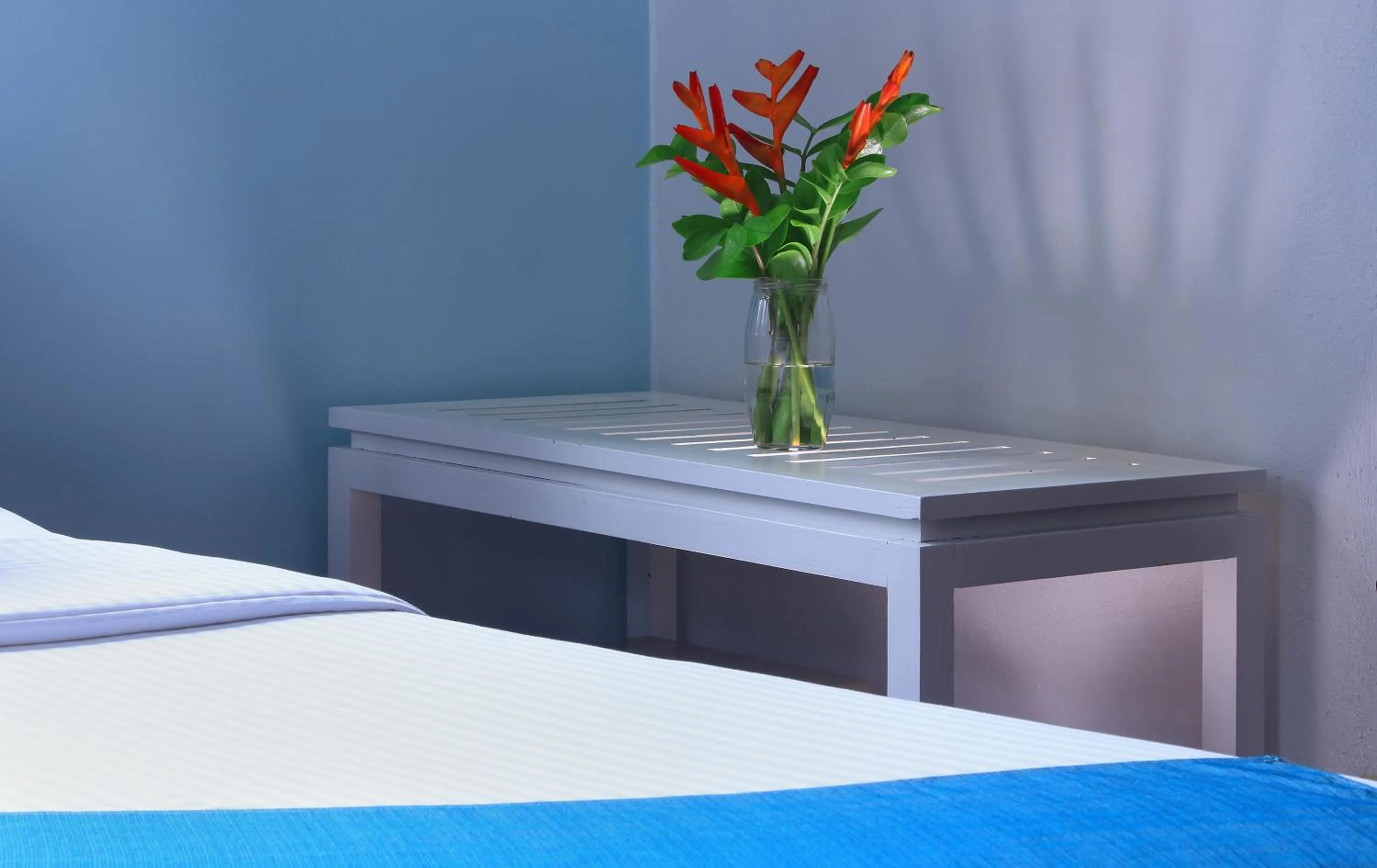 Bed in Indigo House Hotel