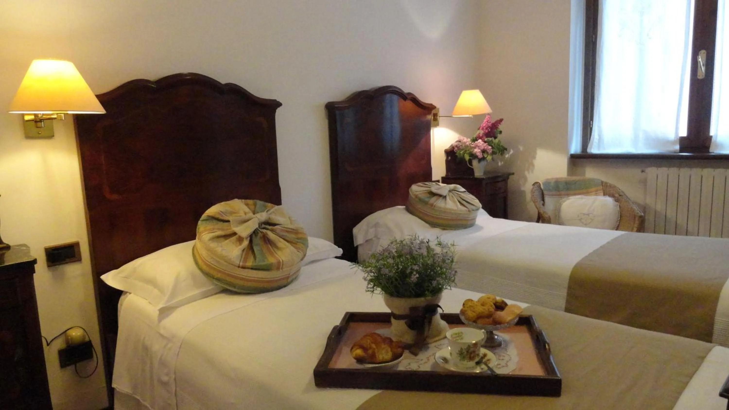 Bed in Albergo & Ristorante Selvatico