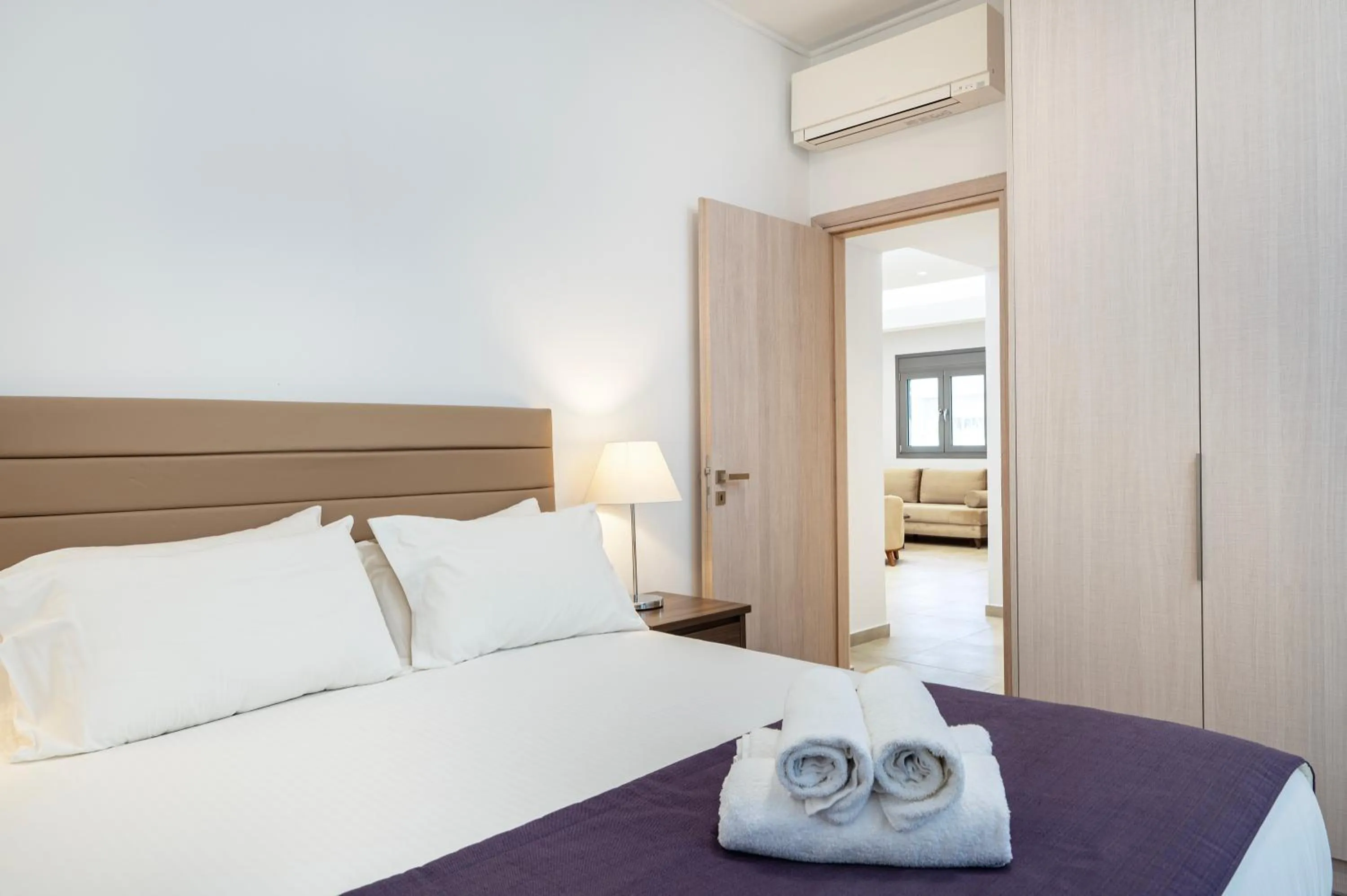 Bed in Blue Lagoon City Hotel