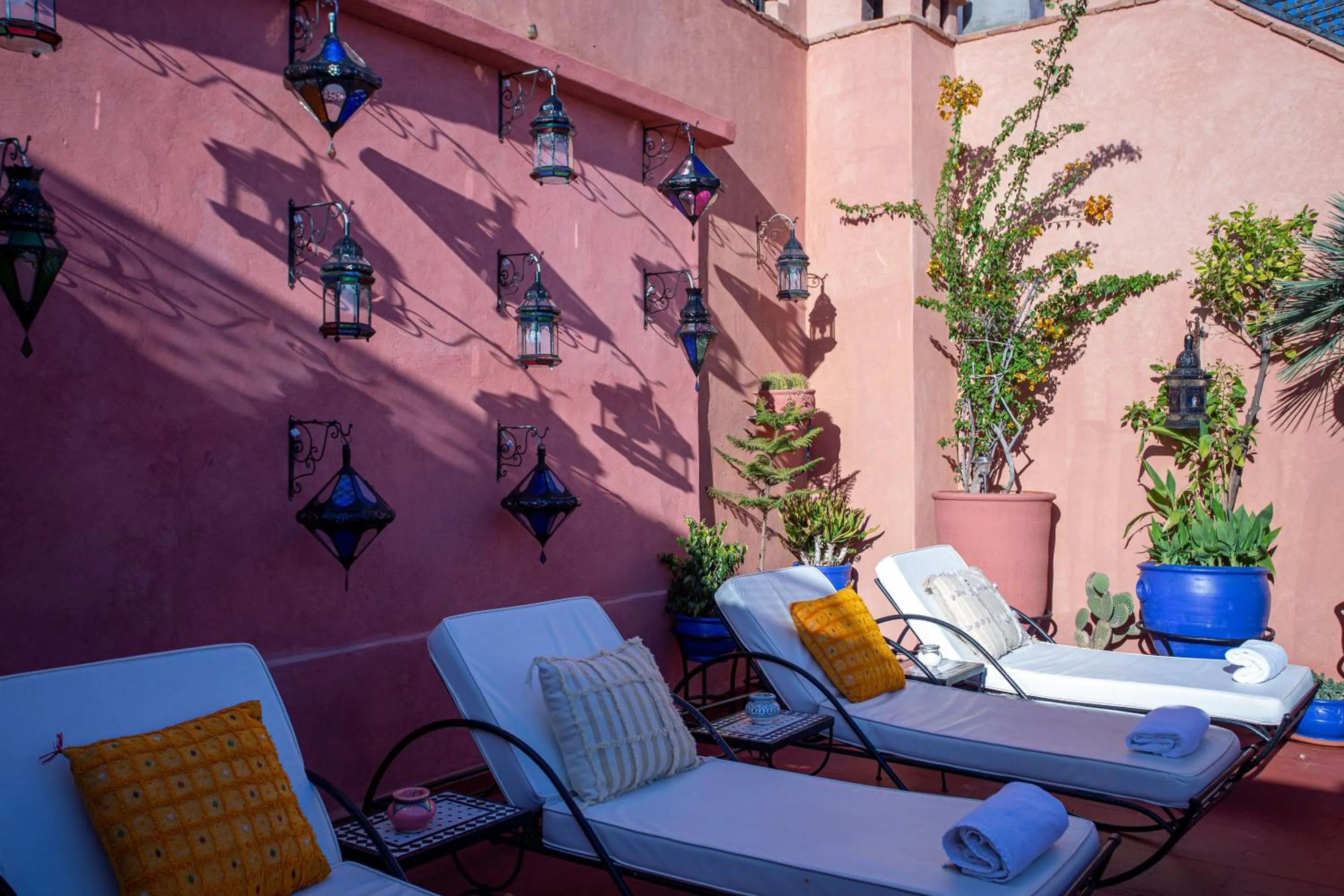 Garden in Riad Christina