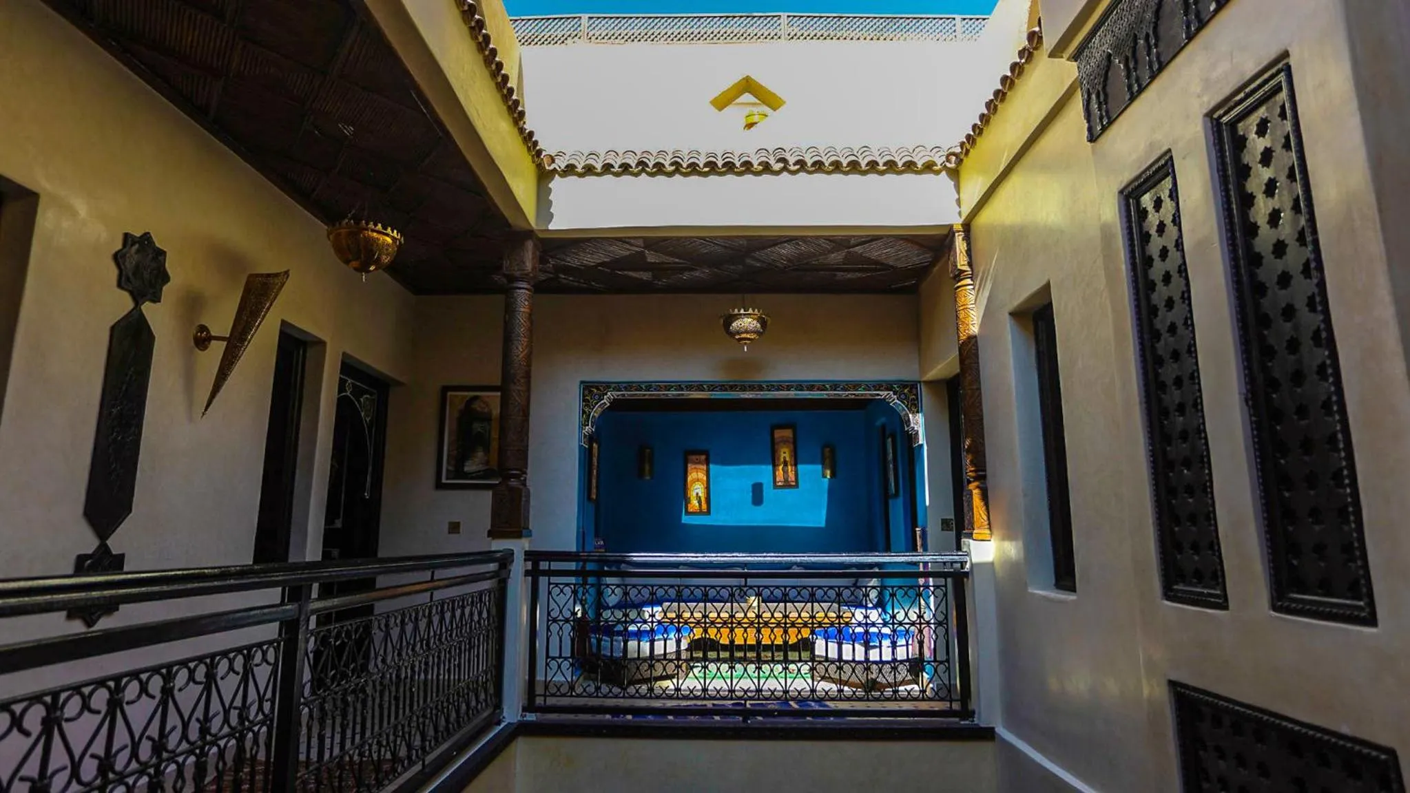 View (from property/room) in Riad Christina