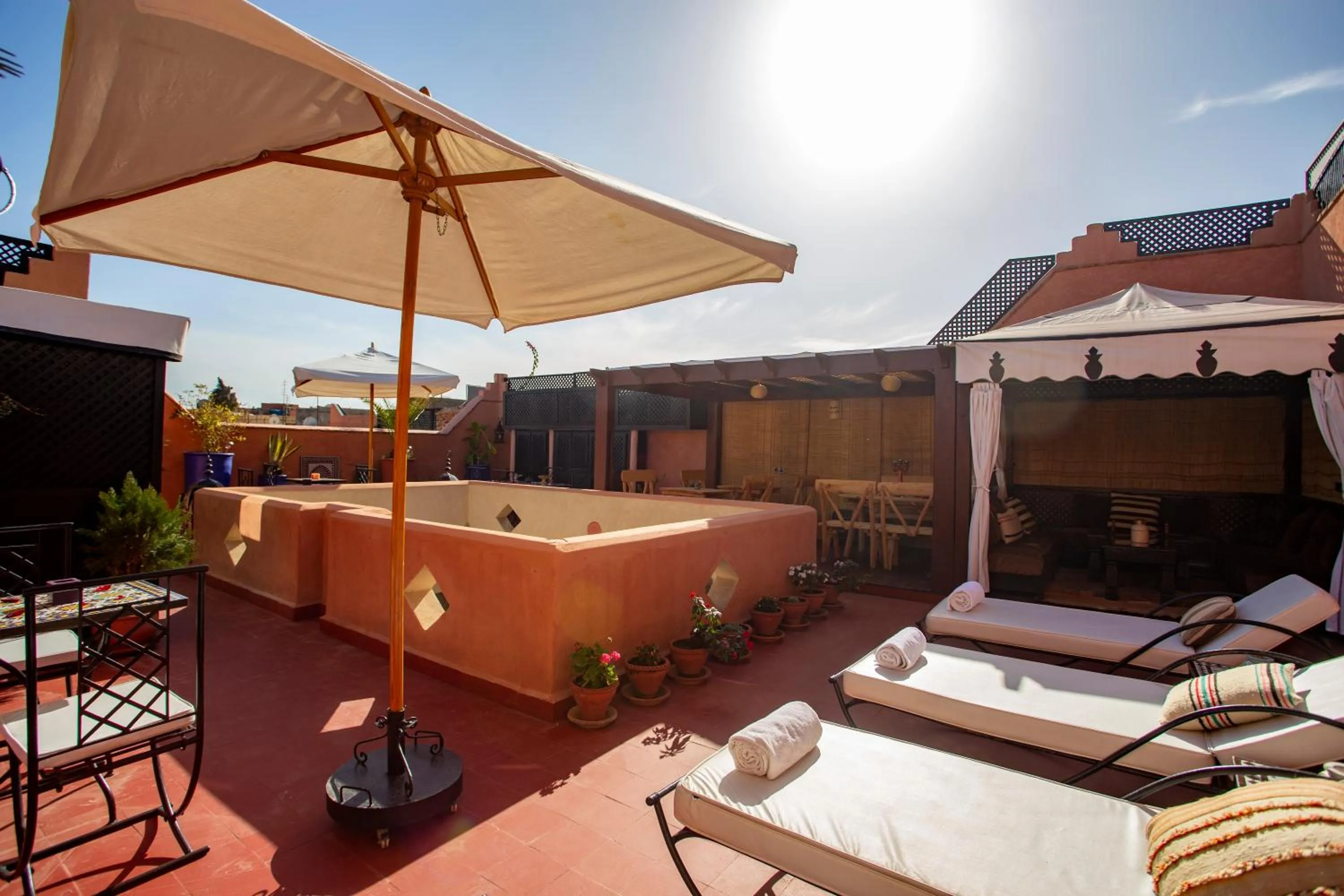 Garden in Riad Christina