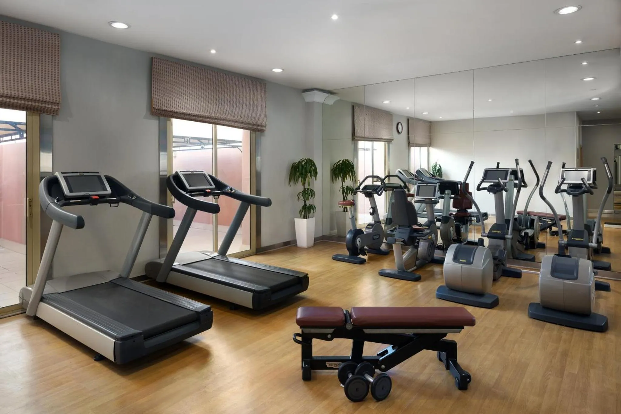 Fitness centre/facilities in Crowne Plaza Al Khobar by IHG