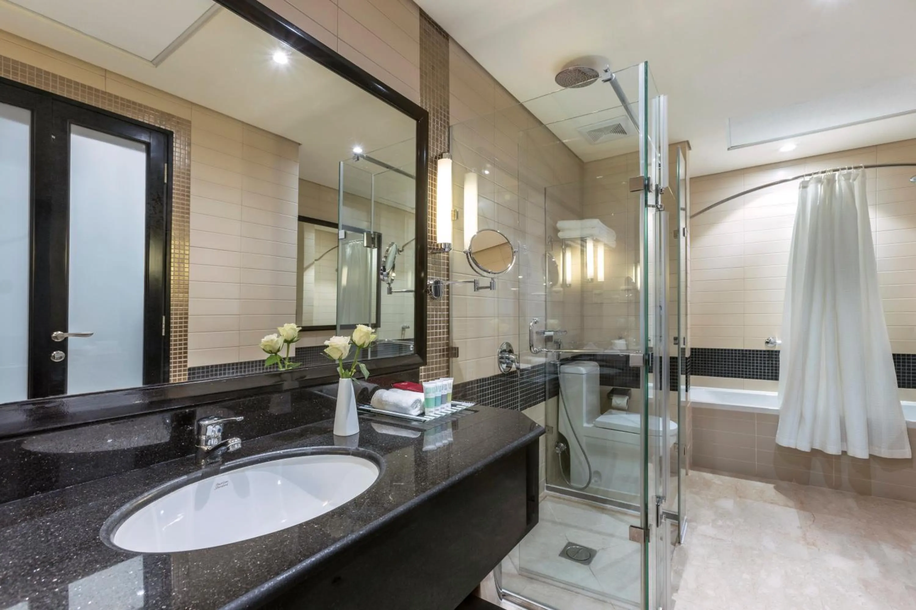 Bathroom in Crowne Plaza Al Khobar by IHG