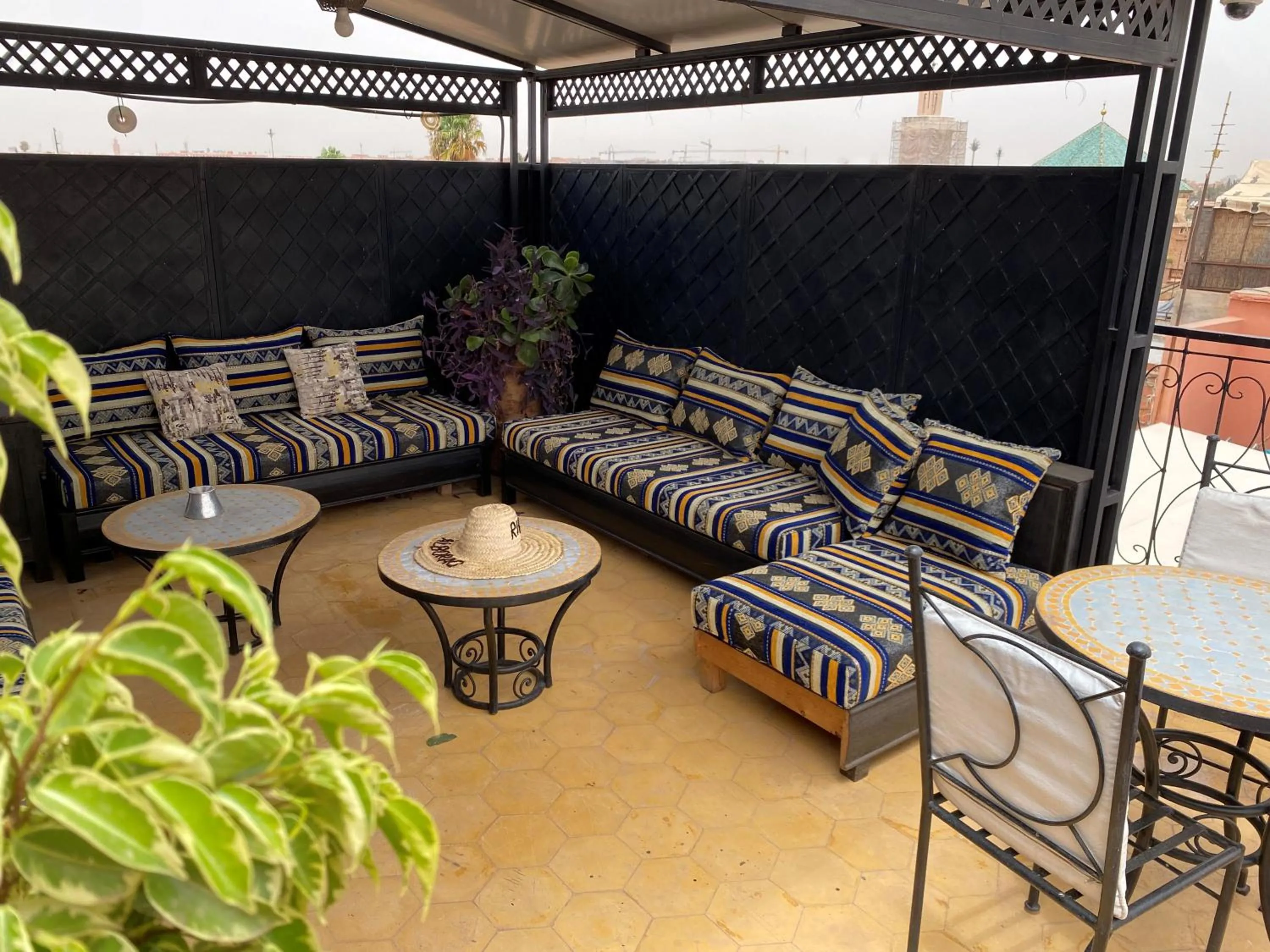 Balcony/Terrace in Riad Alboraq