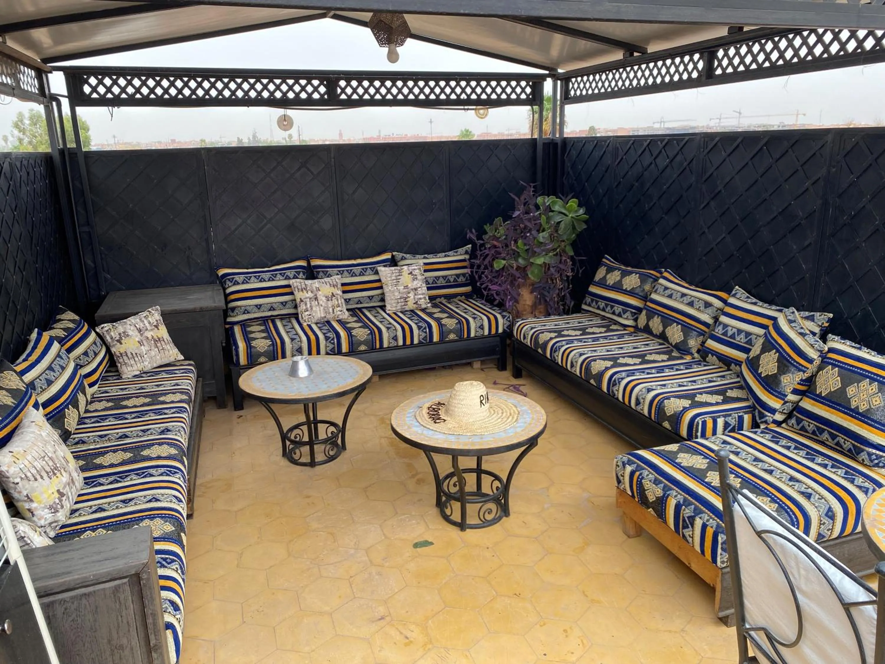 Balcony/Terrace in Riad Alboraq