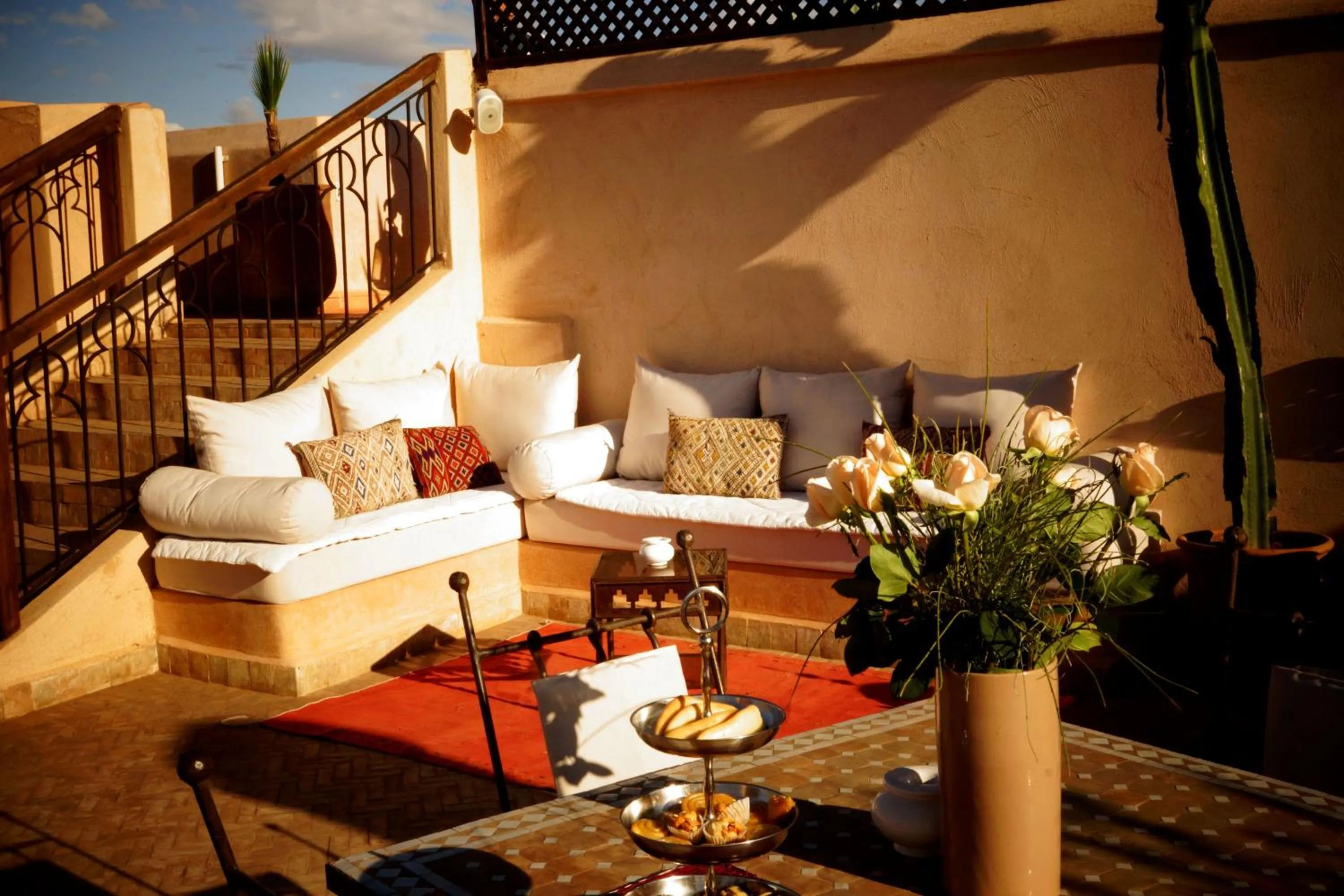 Balcony/Terrace in Riad Shama Suites & Spa