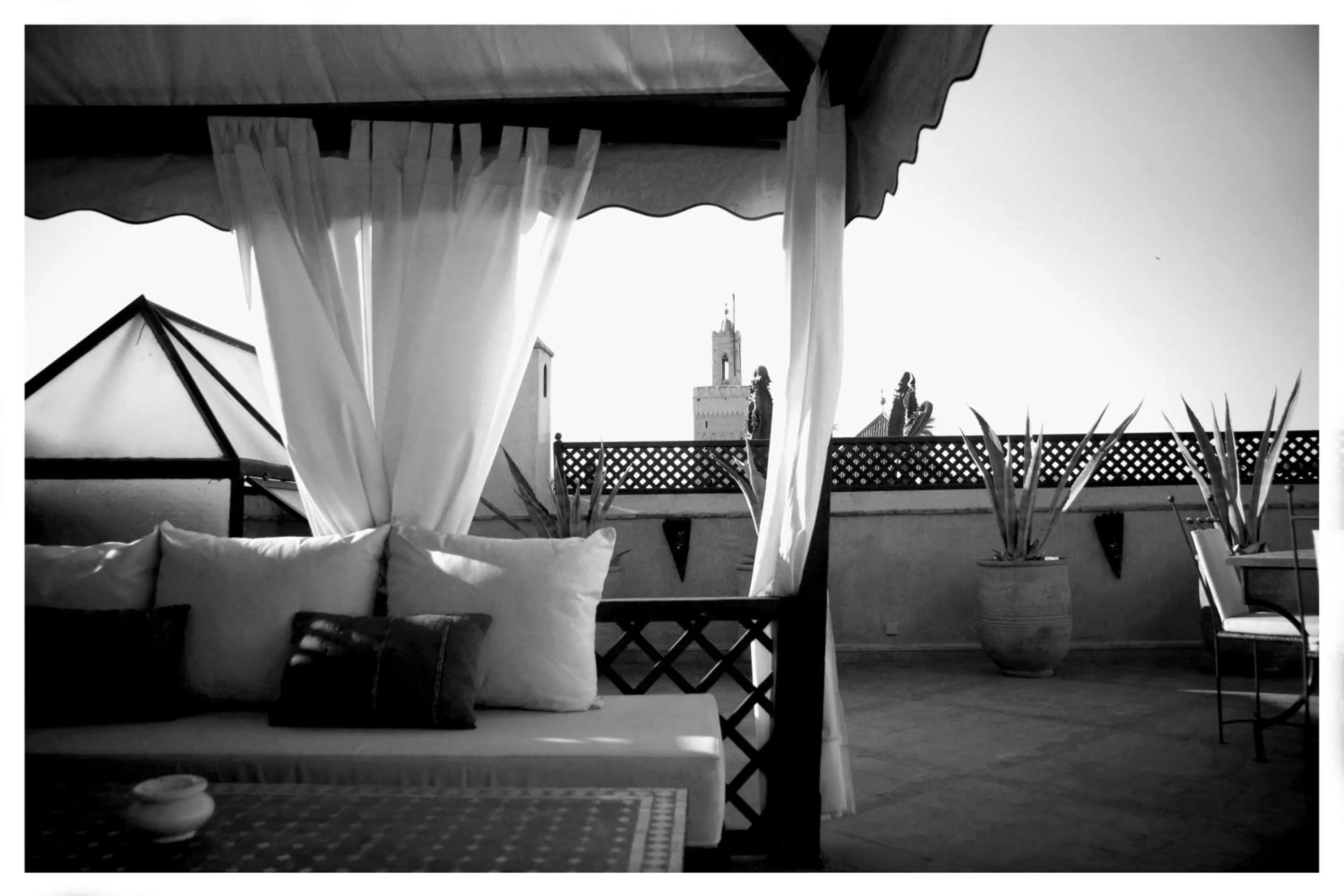 Balcony/Terrace in Riad Shama Suites & Spa