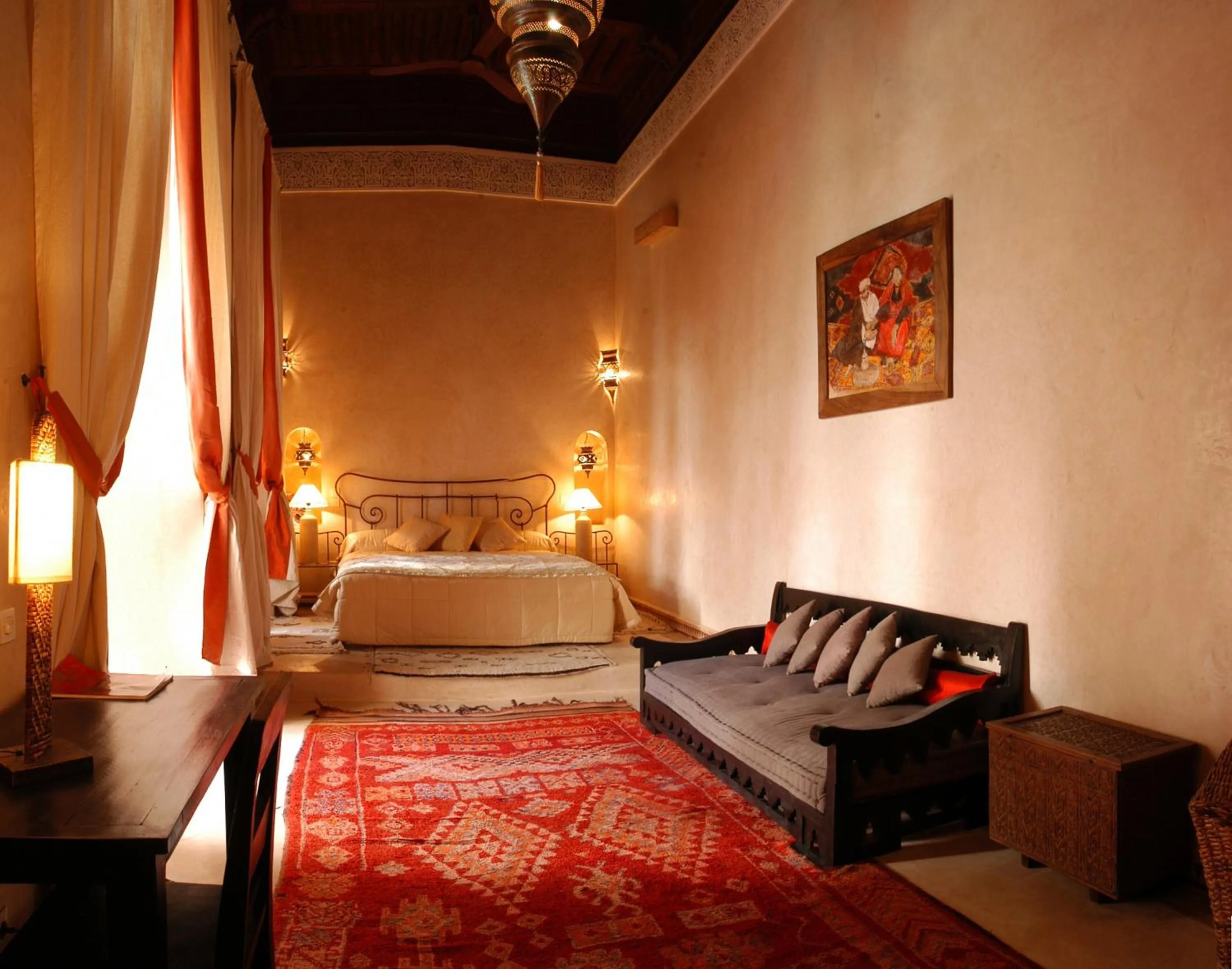 Photo of the whole room, Bed in Riad Shama Suites & Spa