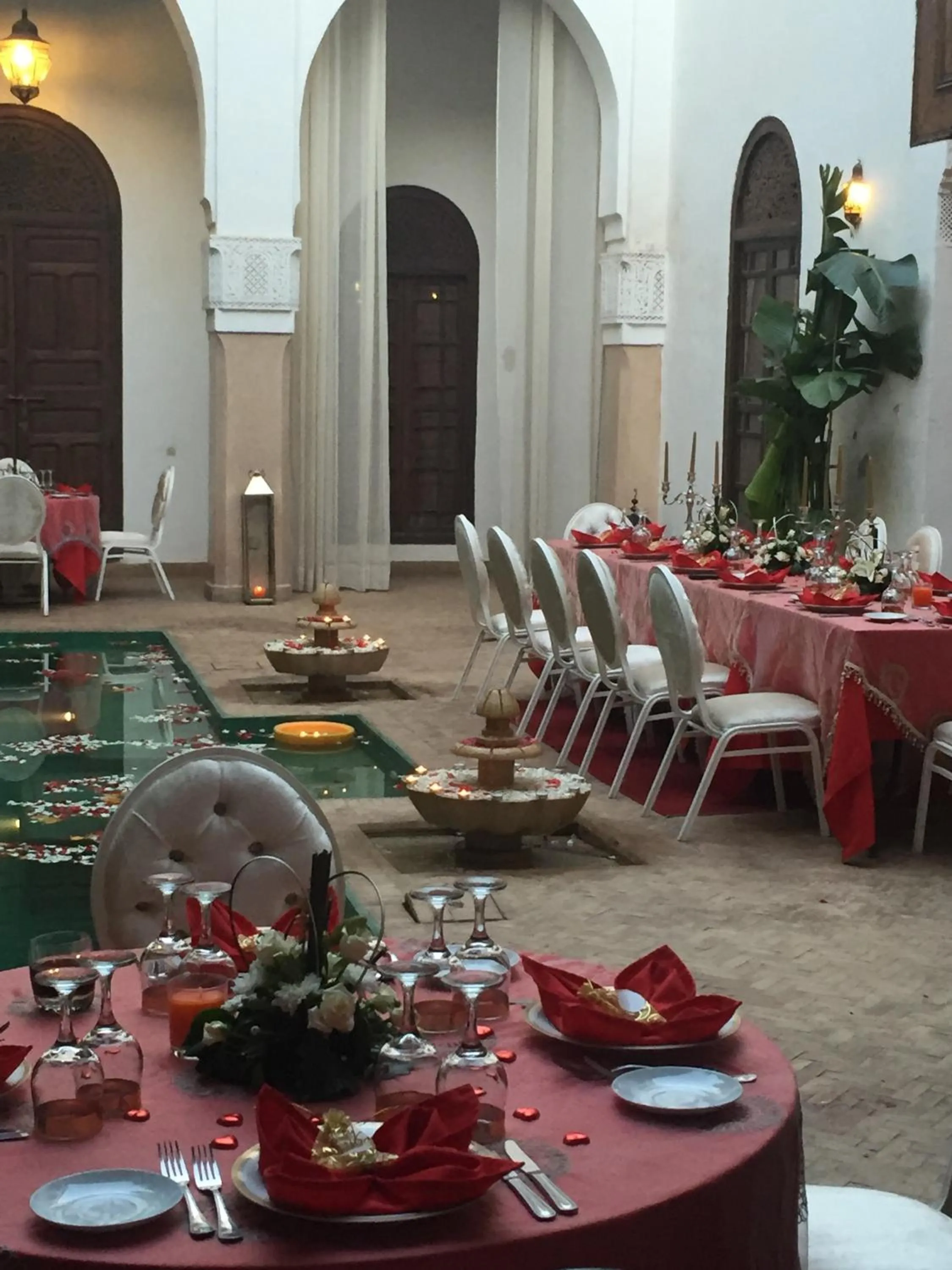 Restaurant/places to eat in Riad Shama Suites & Spa