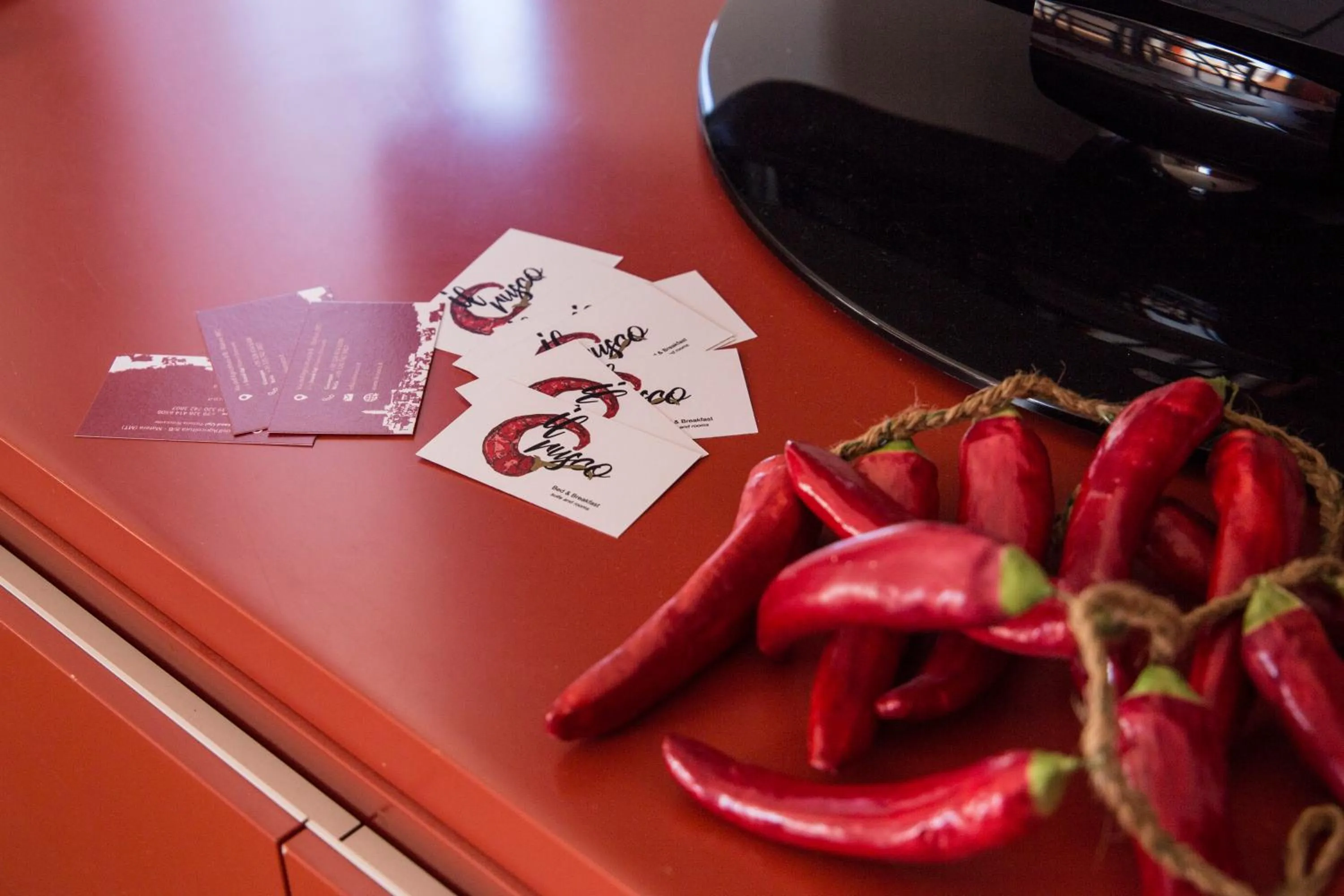 Decorative detail in Il Crusco