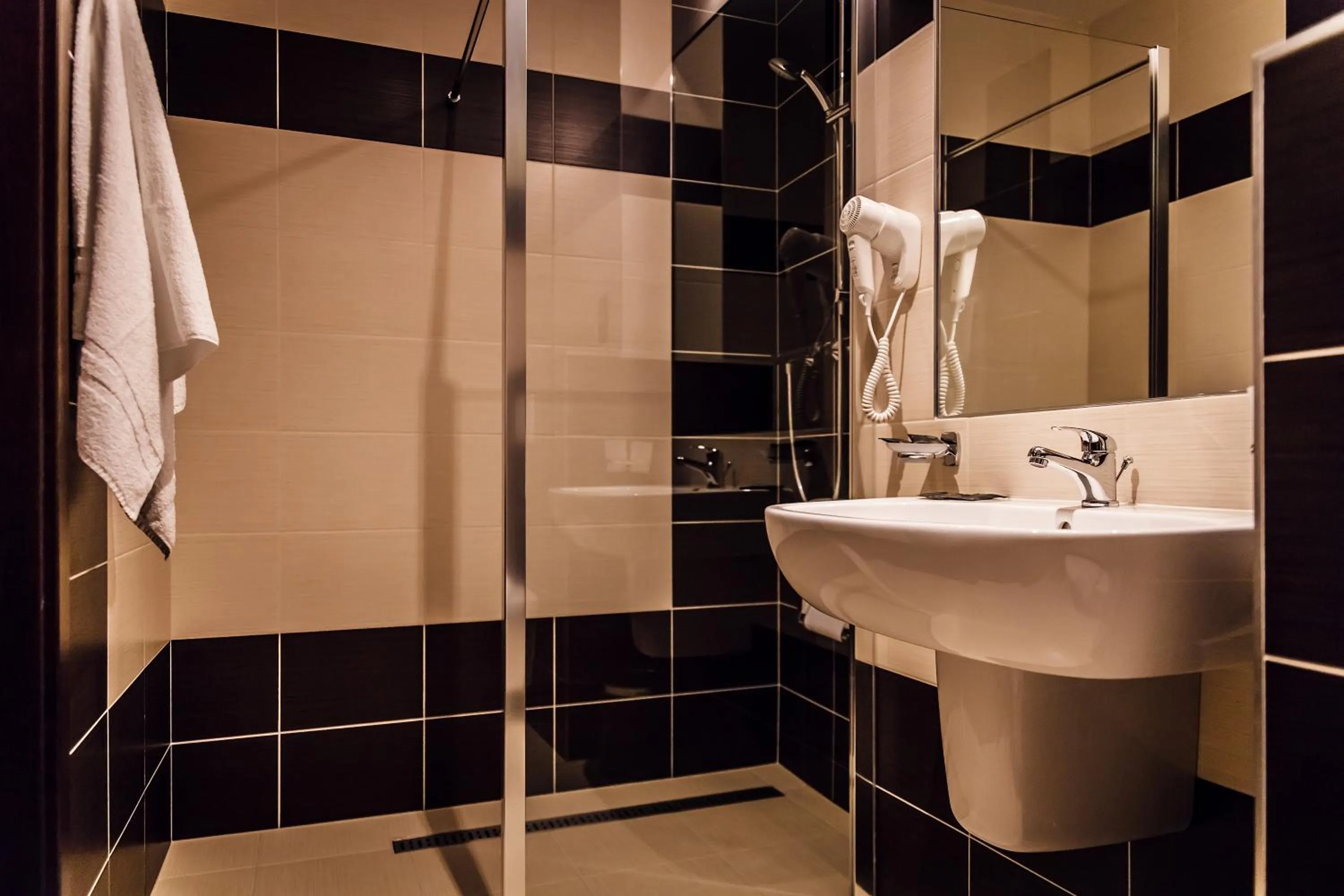 Bathroom in Interhotel Zlín