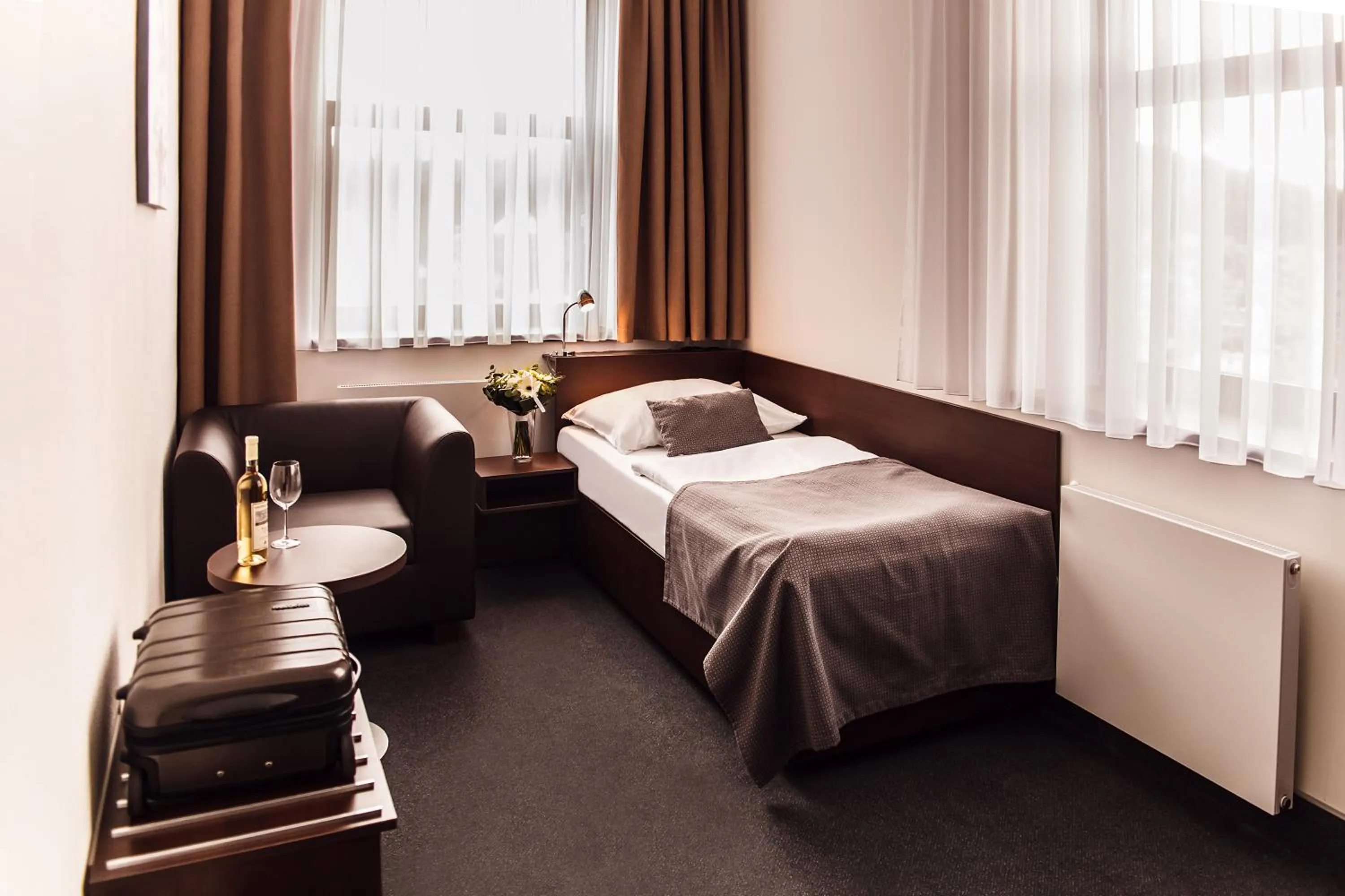 Photo of the whole room, Bed in Interhotel Zlín