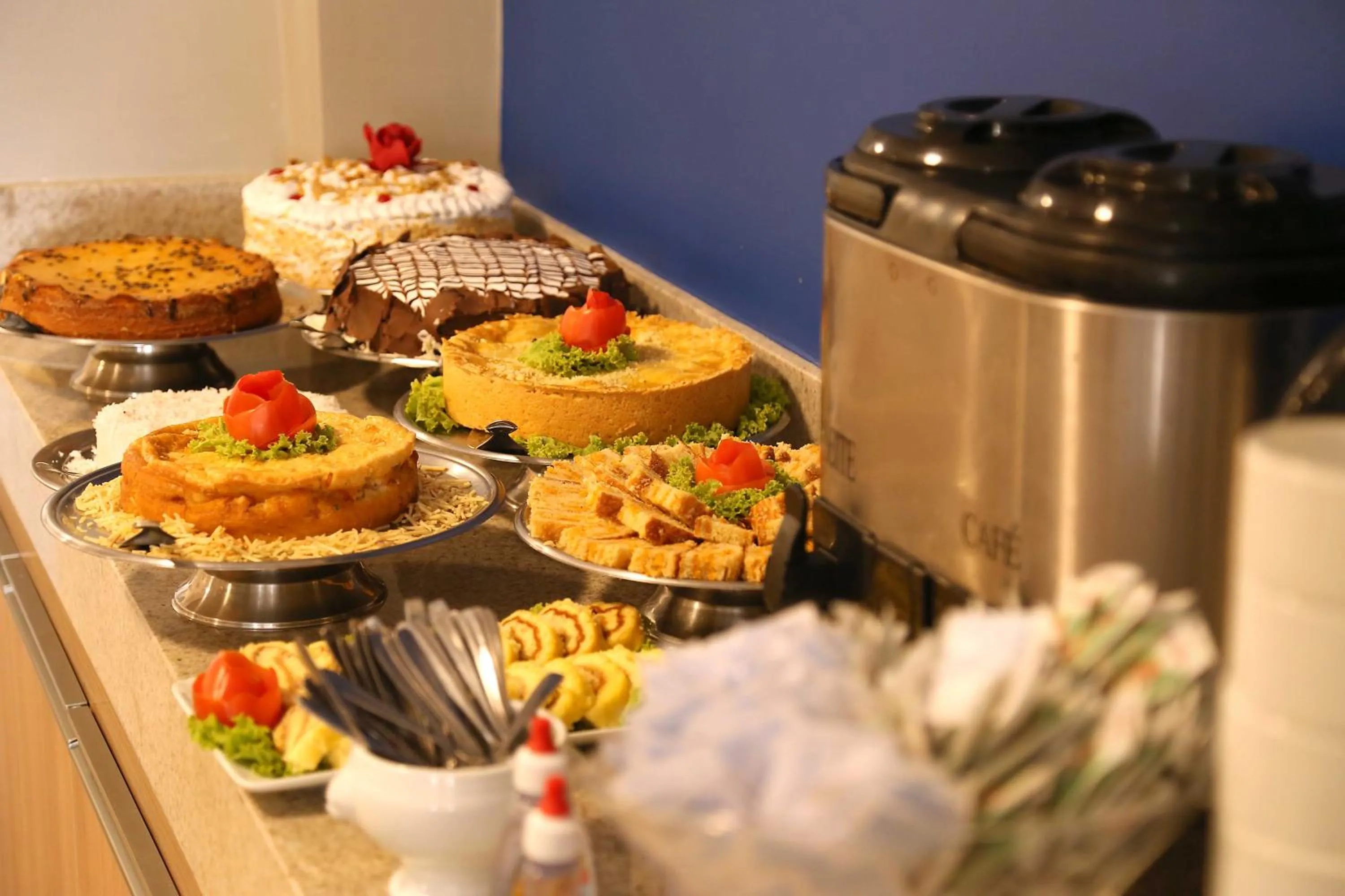 Buffet breakfast in Real Praia Hotel