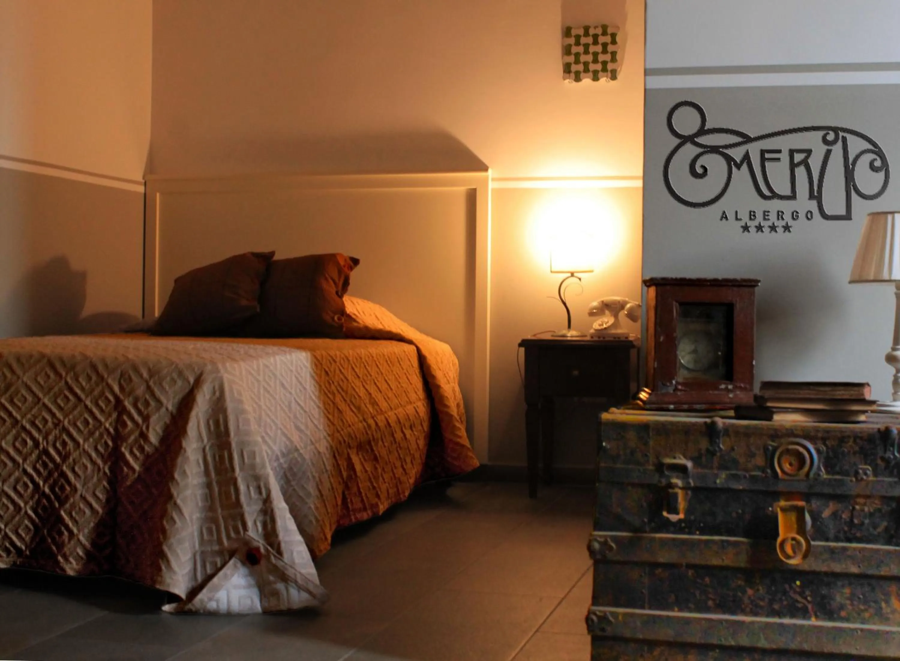 Bed in Albergo Merùo