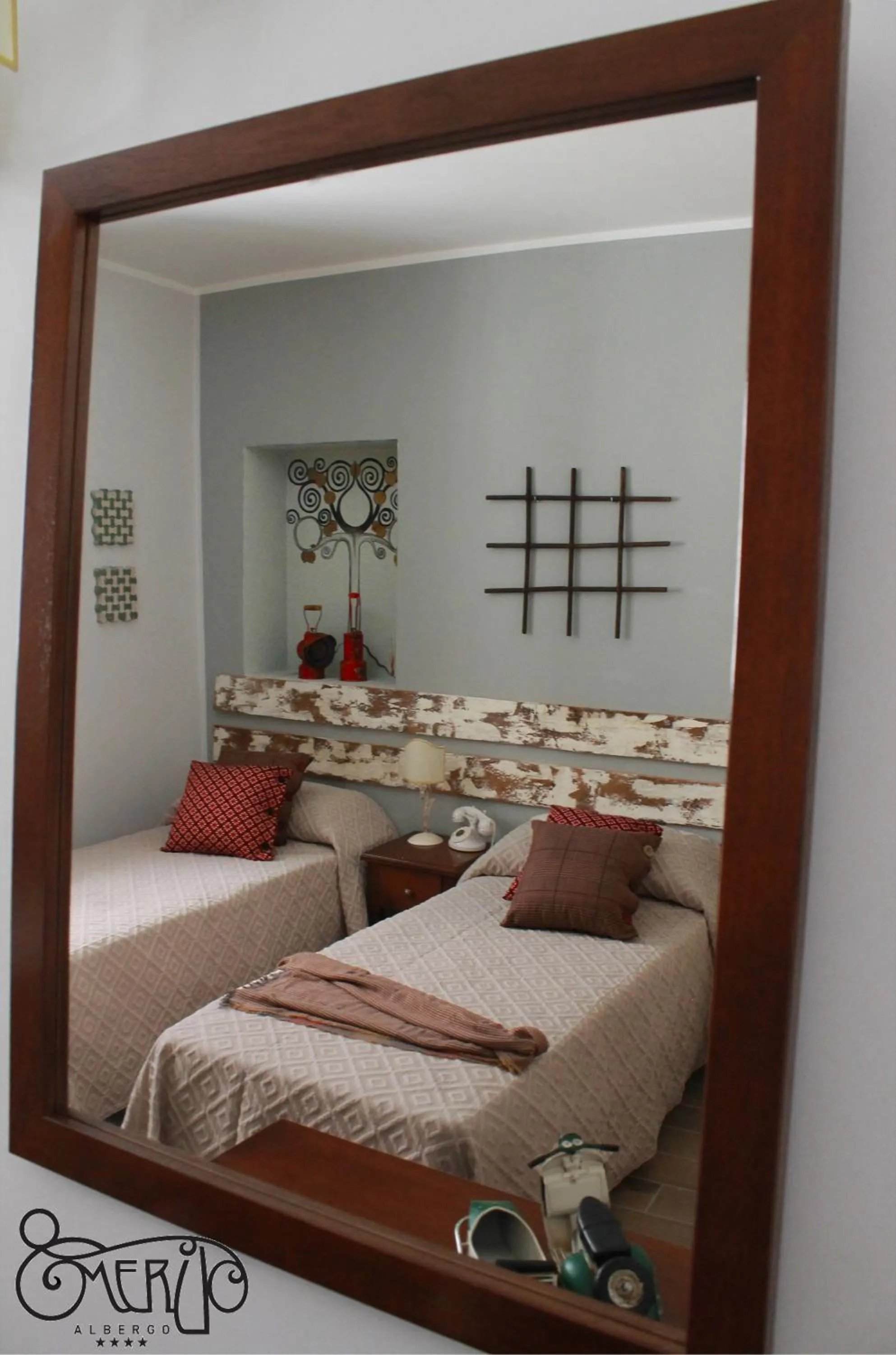 Bed in Albergo Merùo