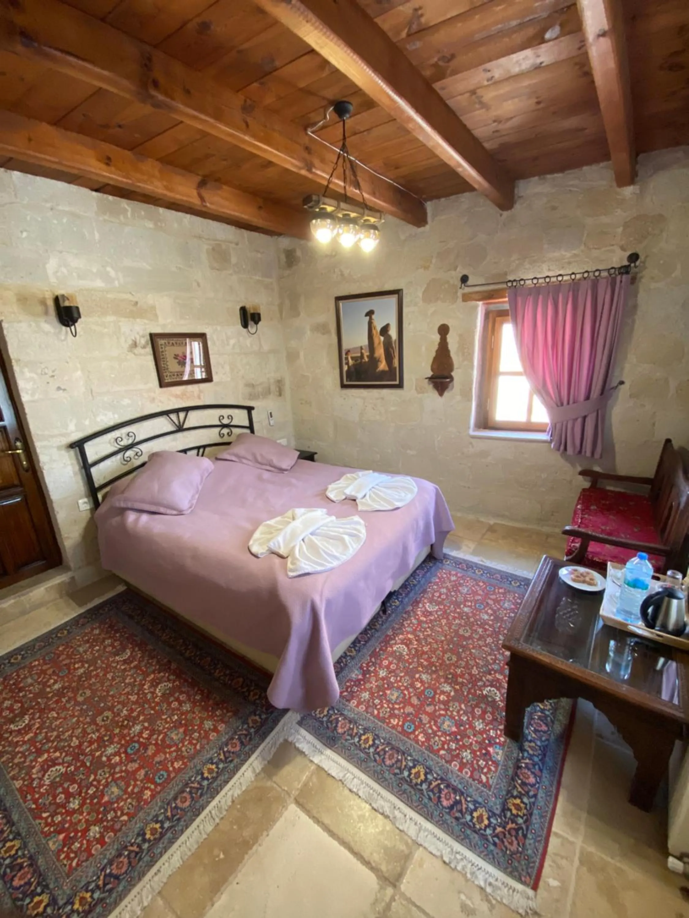 Bed in Turquaz Cave Hotel