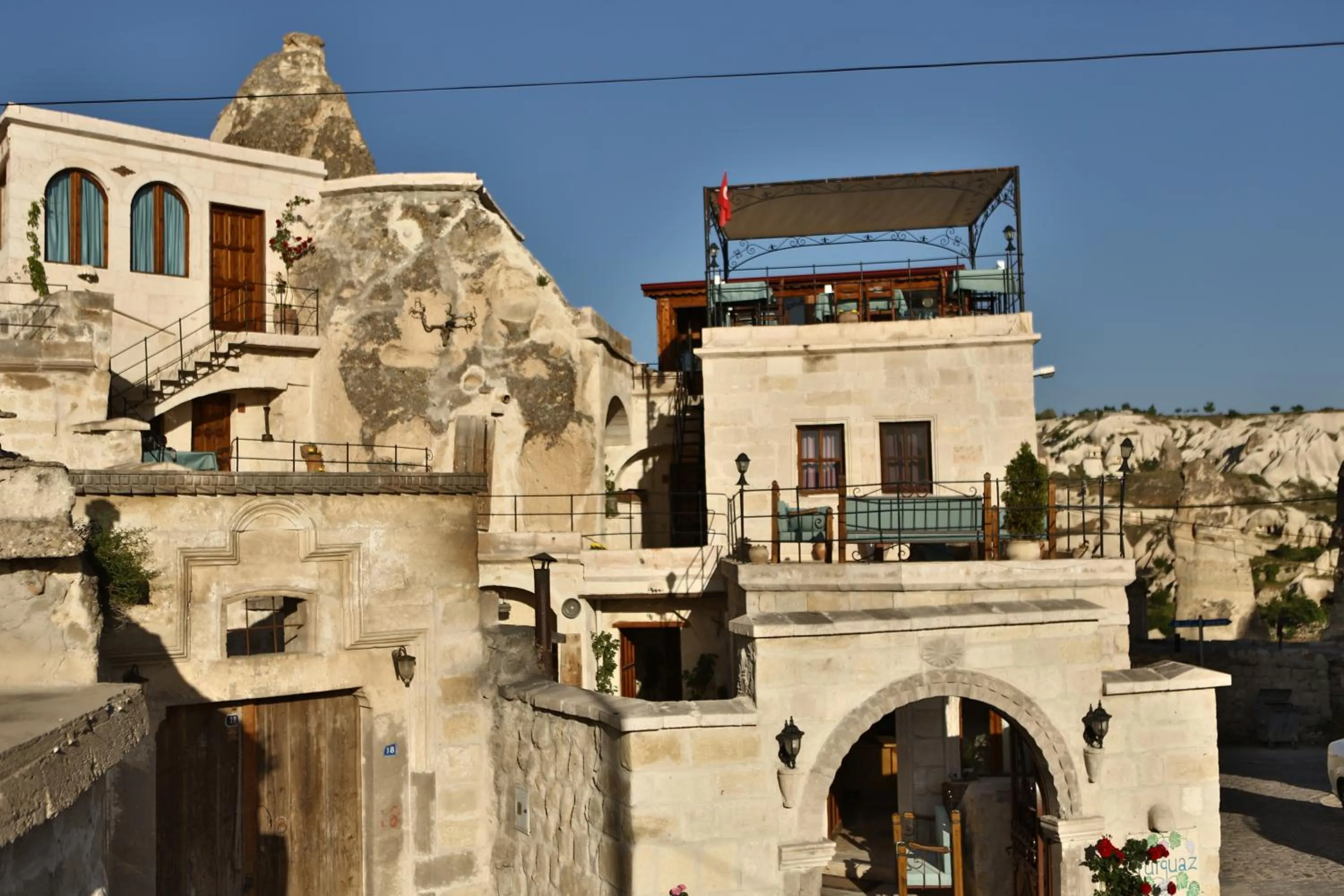 Bird's eye view in Turquaz Cave Hotel