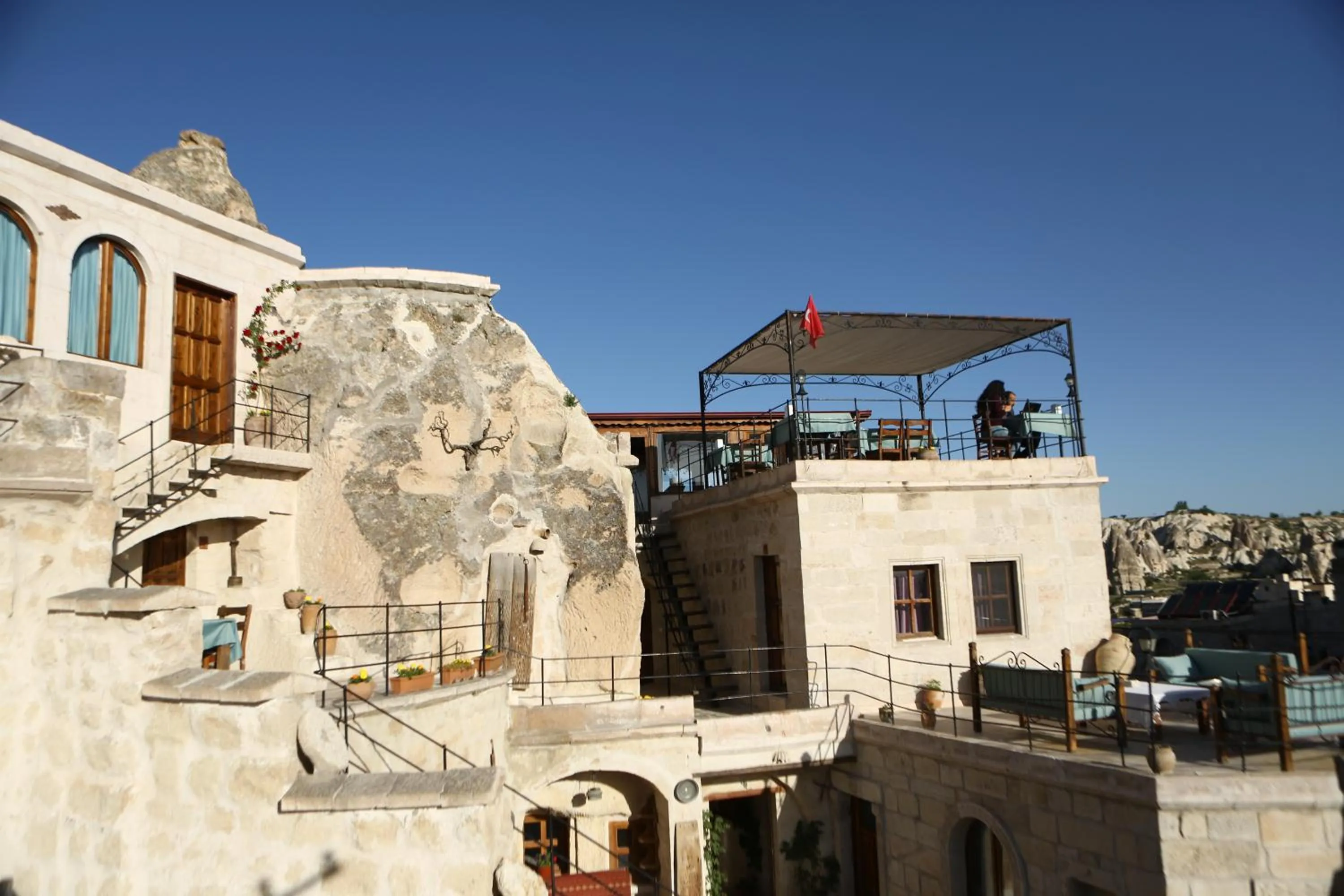 Bird's eye view in Turquaz Cave Hotel