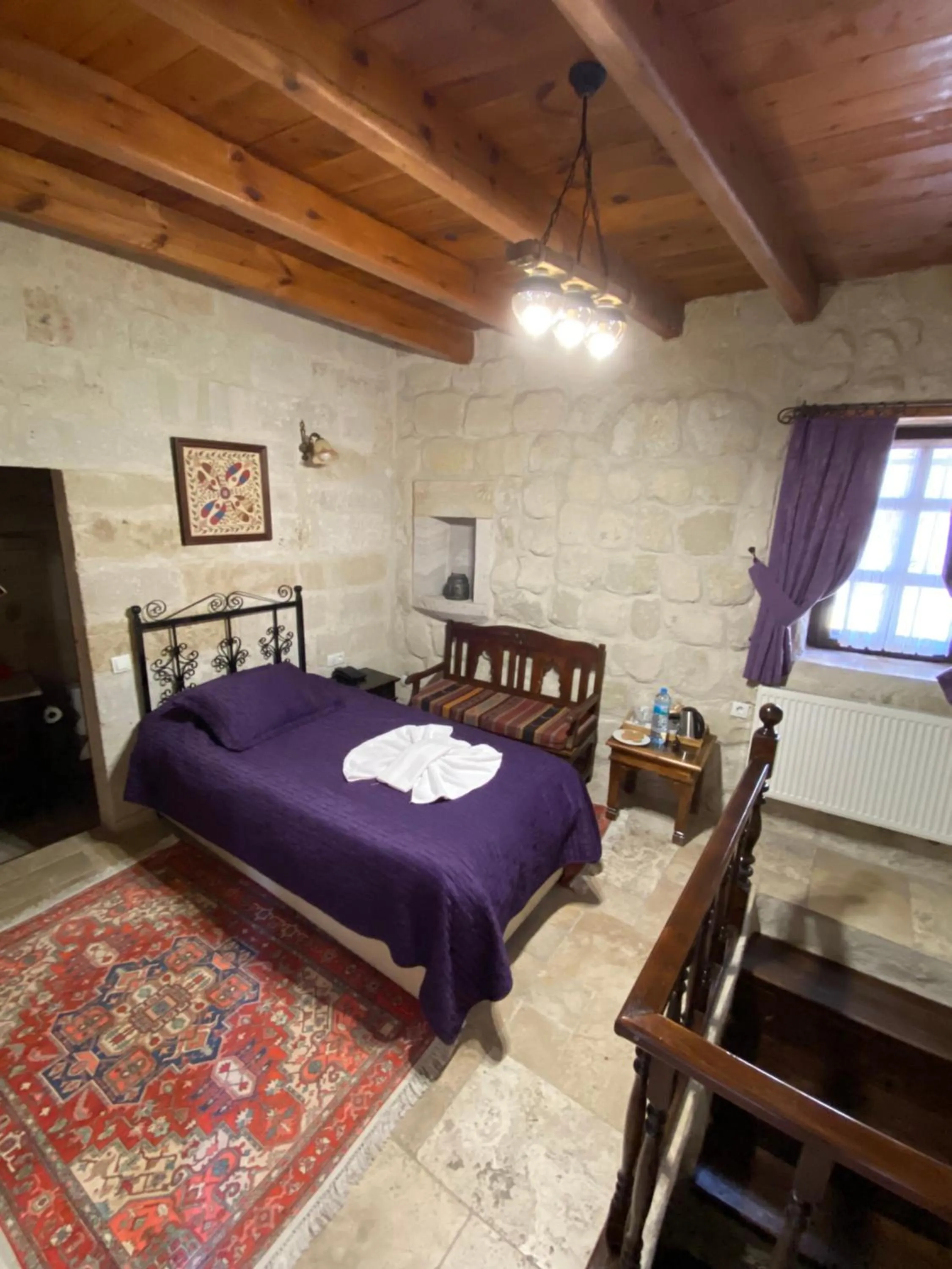 Bed in Turquaz Cave Hotel