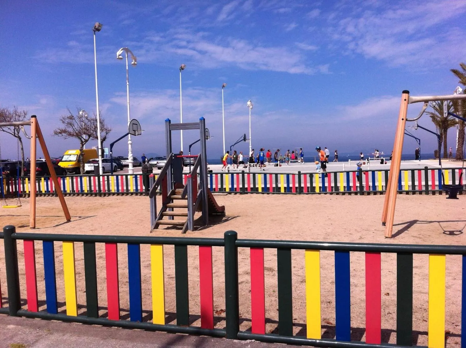 Children play ground in Apartamento playa Samil