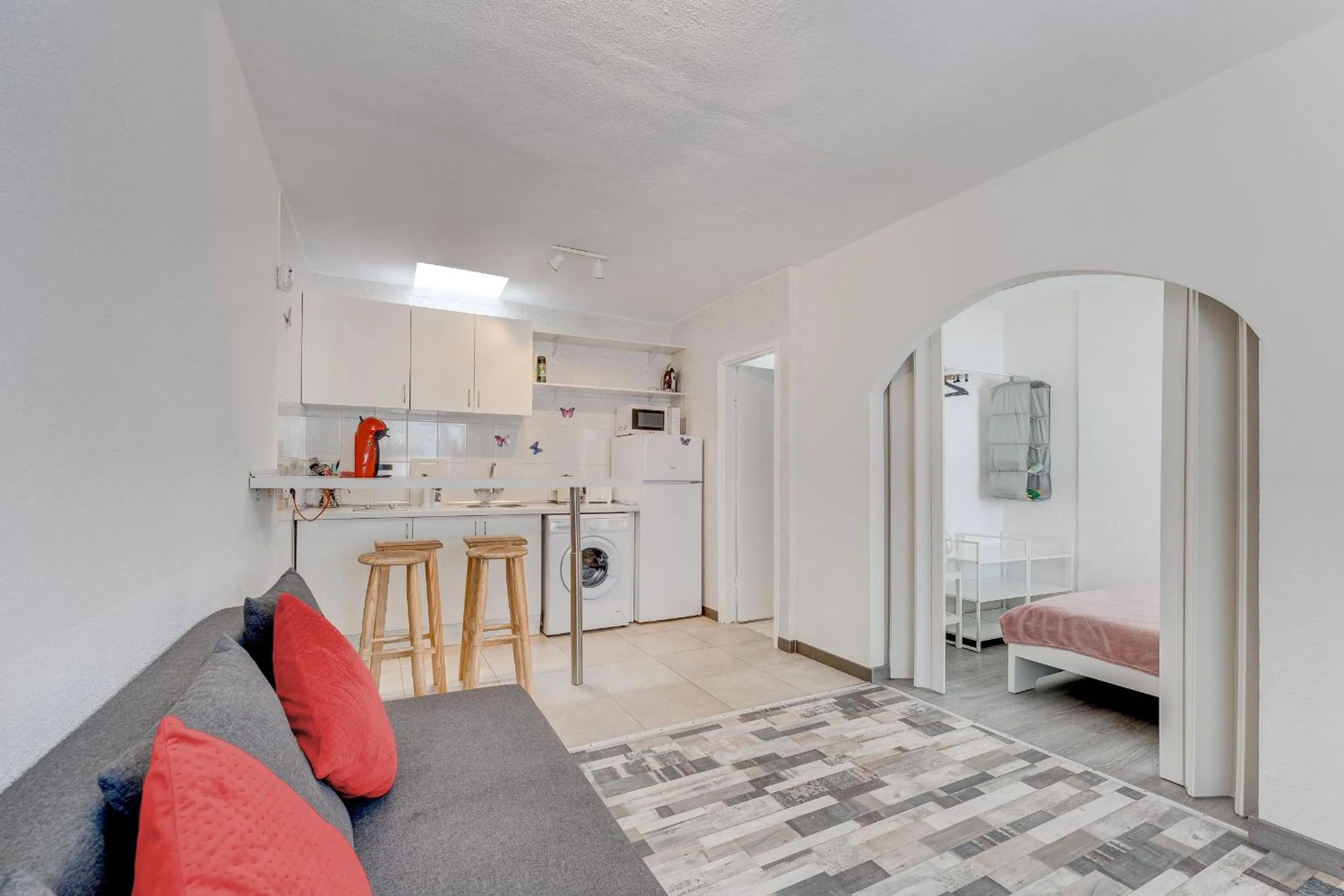 Bed in Cozy apartment in Costa del Silencio