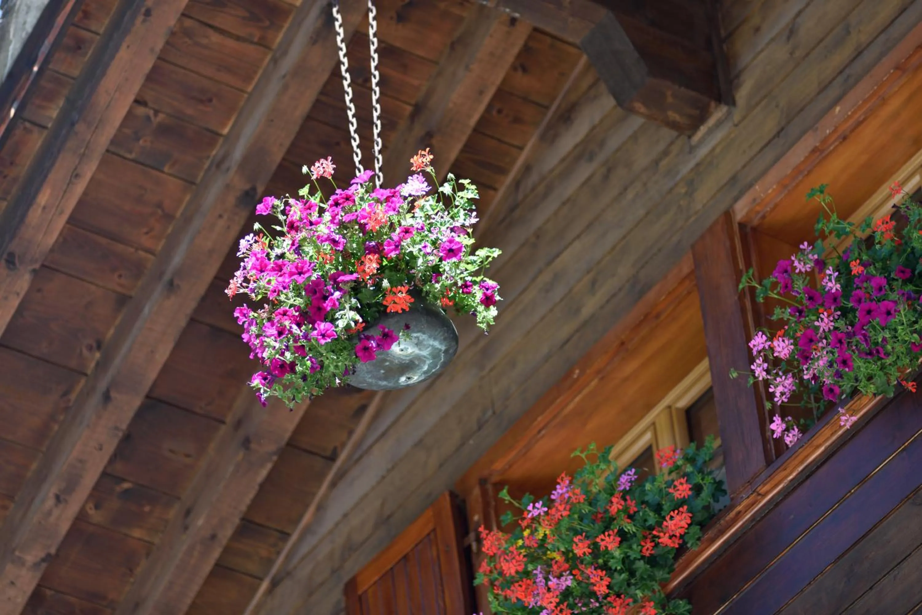 Decorative detail in Hotel Les Mélèzes