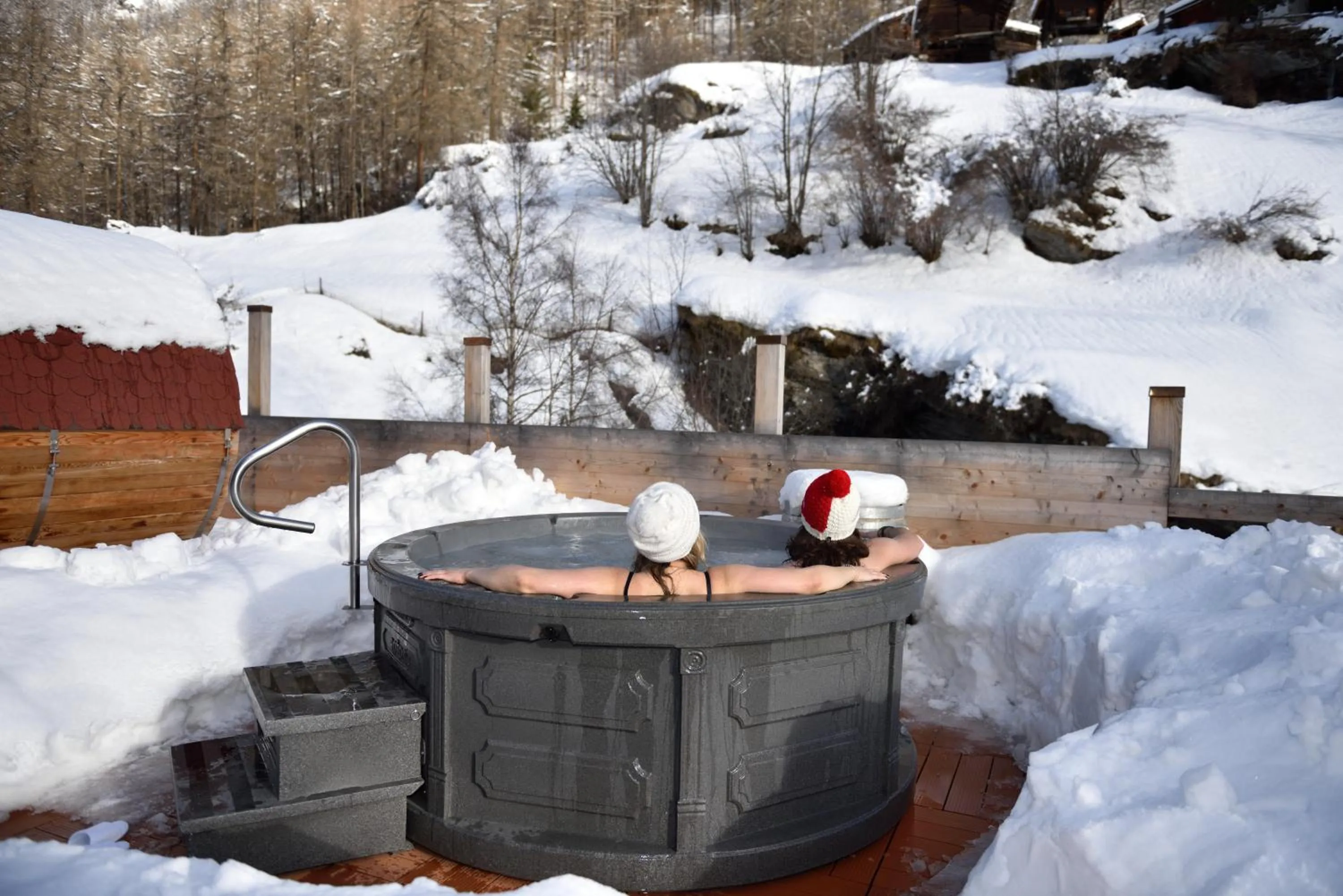 Spa and wellness centre/facilities in Hotel Les Mélèzes