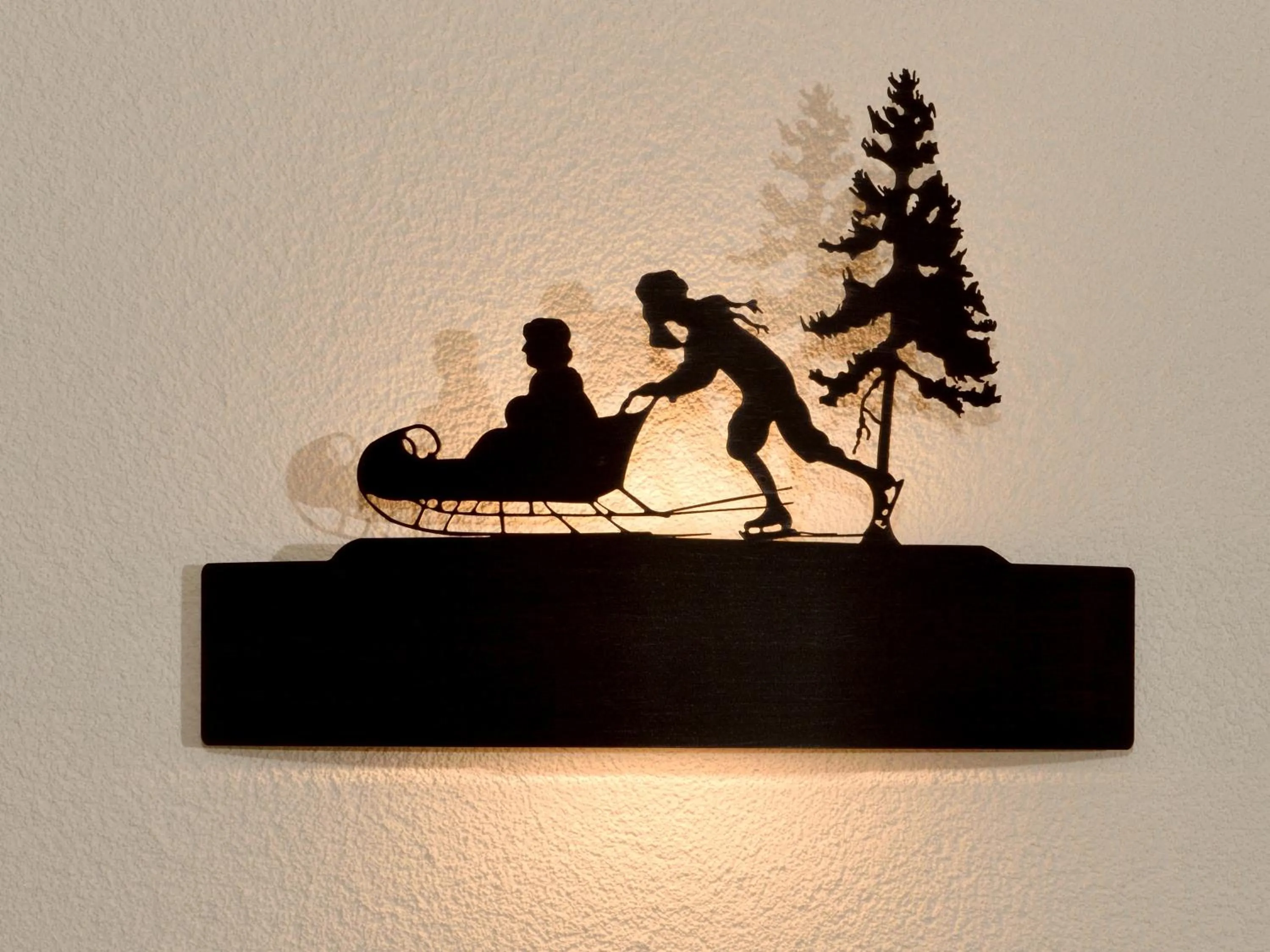 Decorative detail in Hotel Les Mélèzes