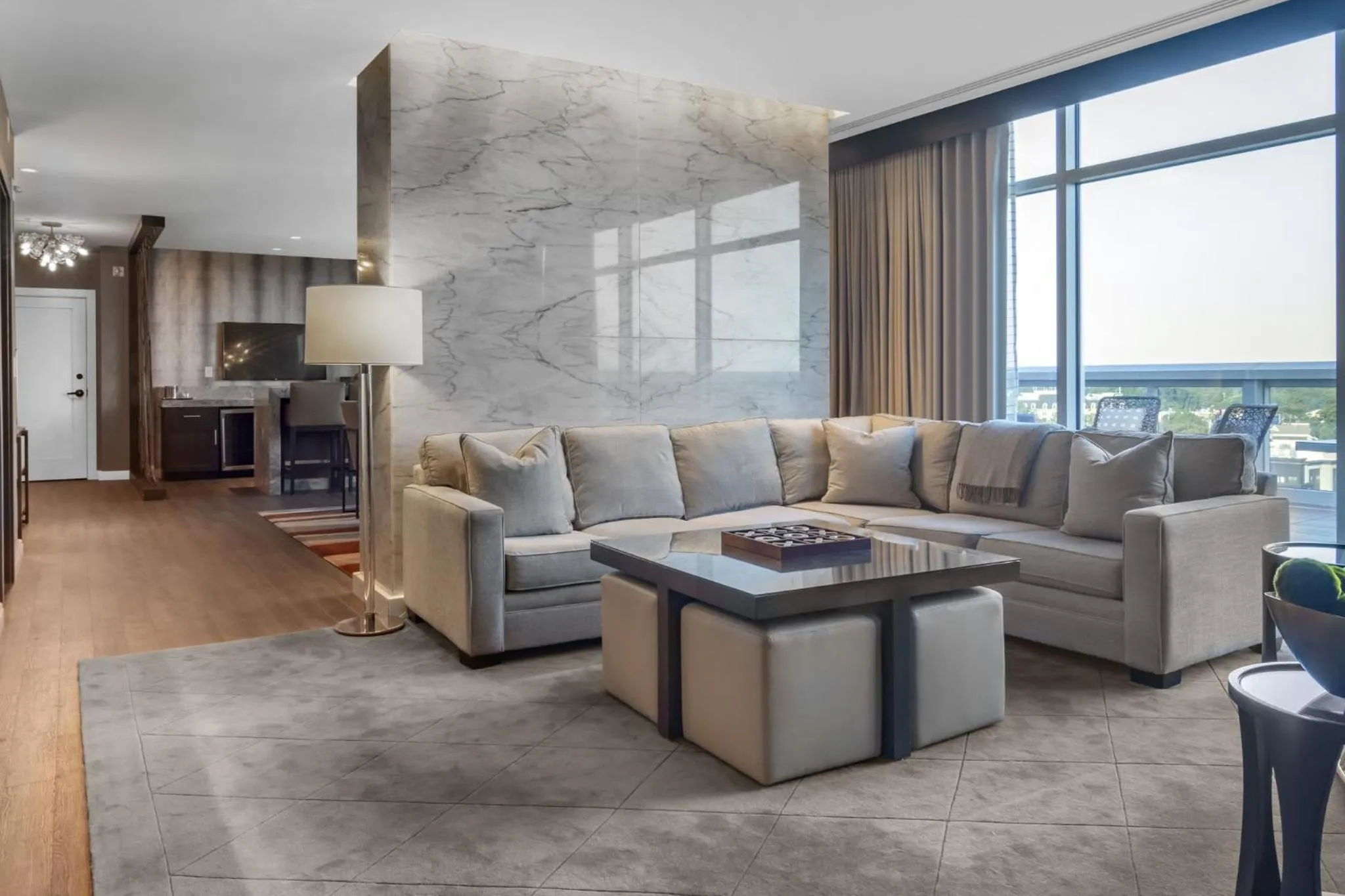 Photo of the whole room in Omni Hotel at the Battery Atlanta