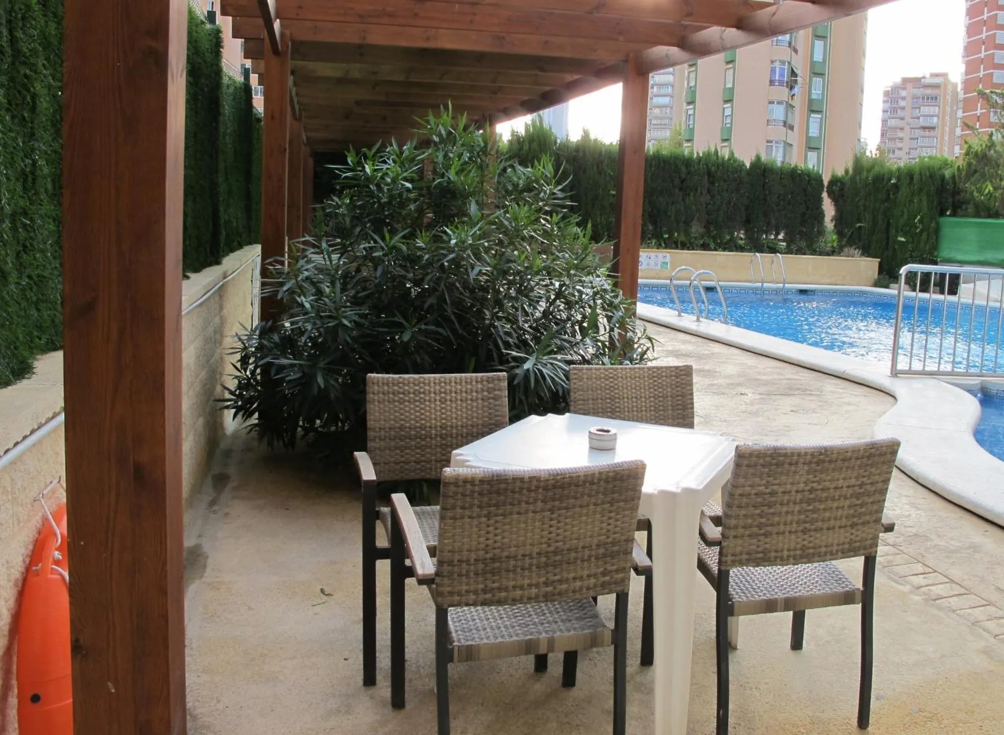Swimming pool in Apartamentos Playamar