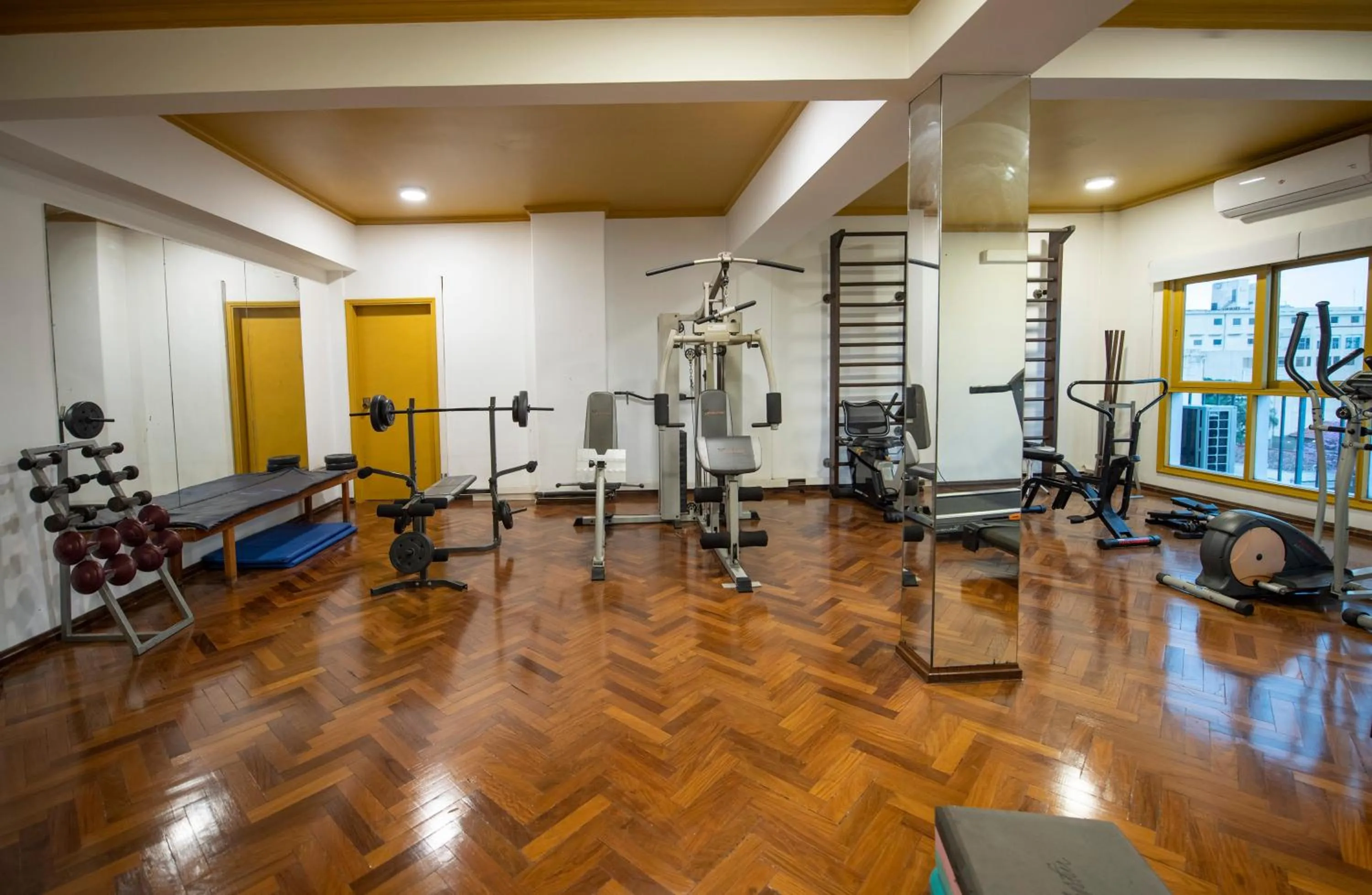 Fitness centre/facilities in Hotel Cecilia
